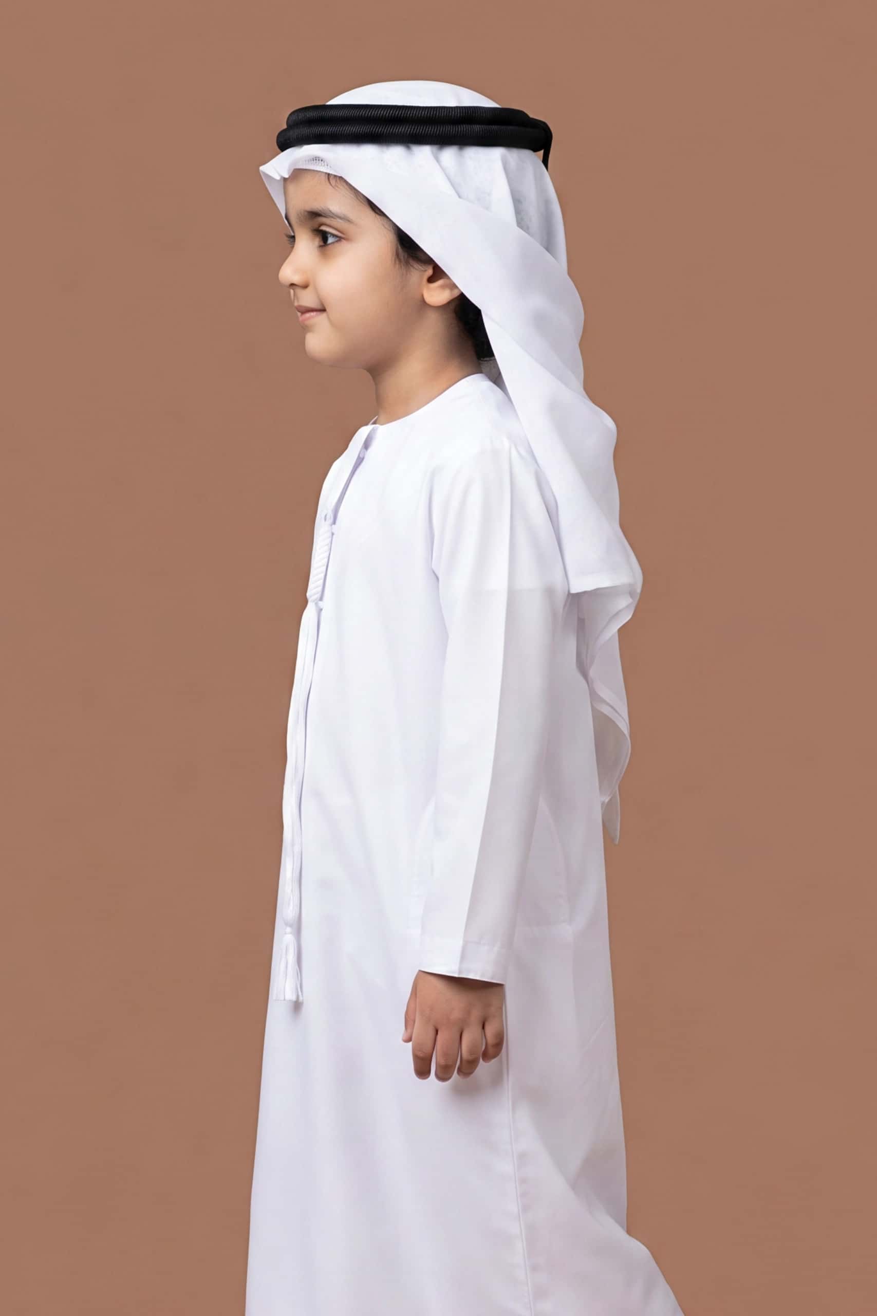 Baby White Kids Thobe 8