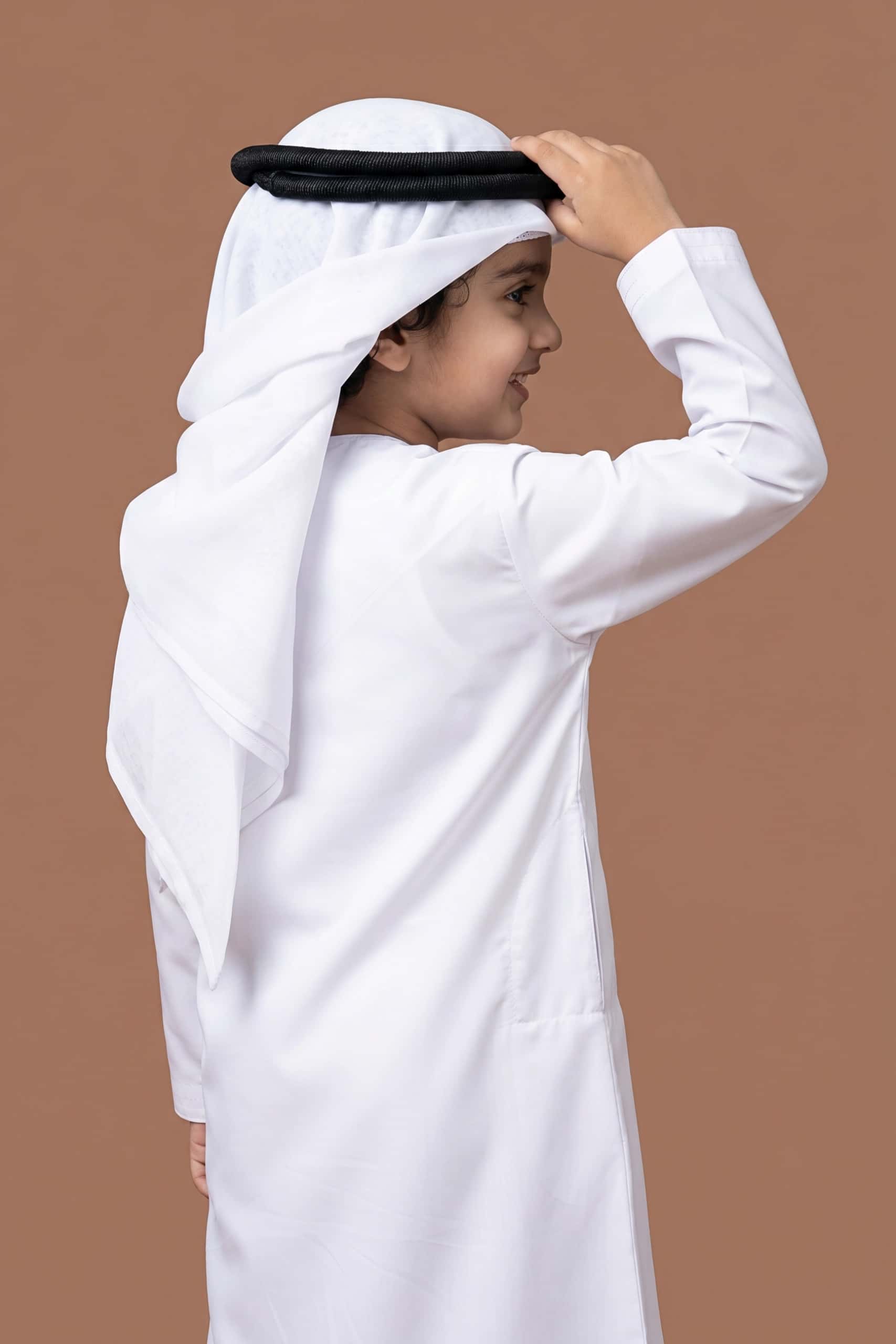 Baby White Kids Thobe 9