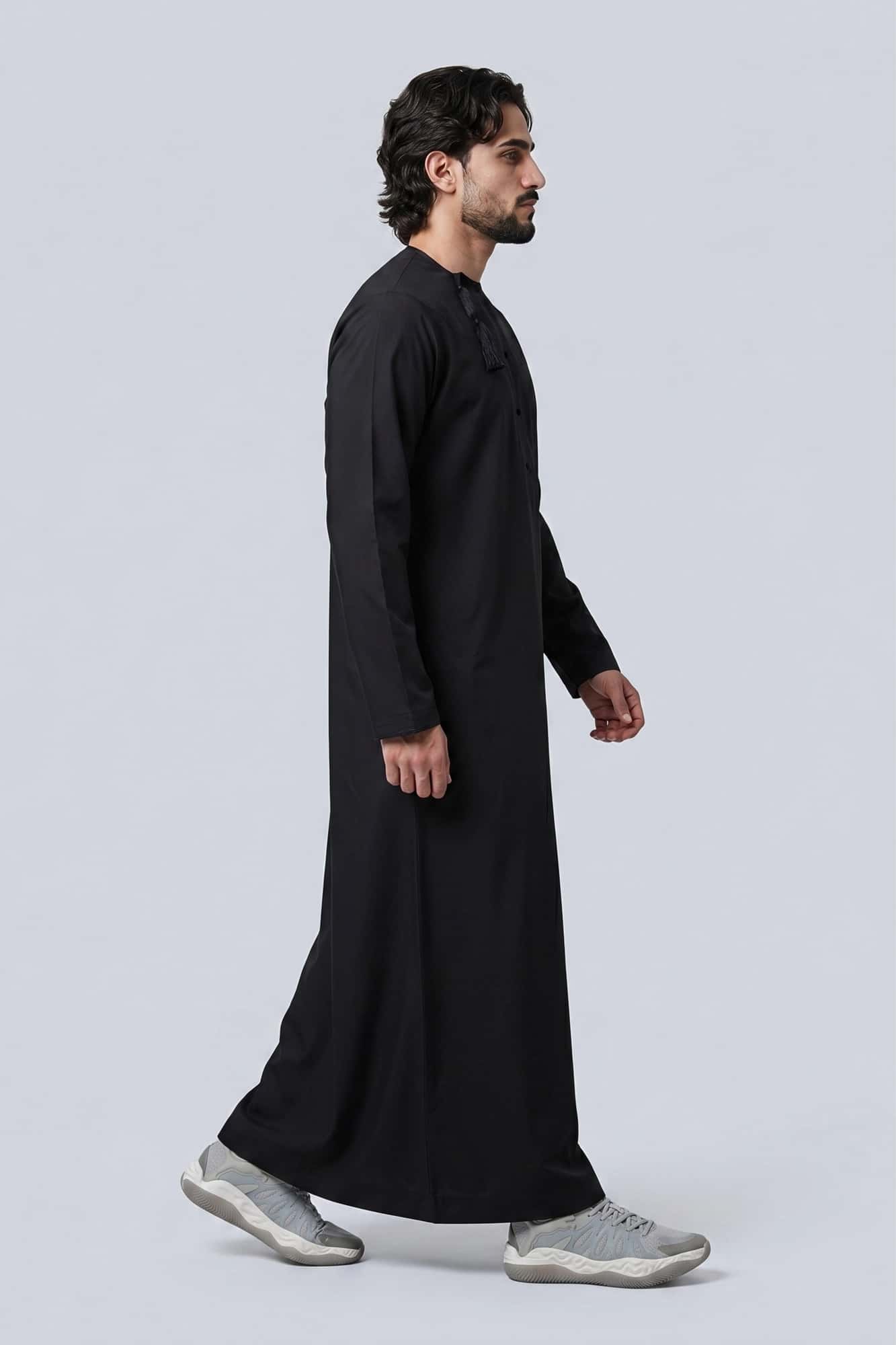Black Omani Thobe 2