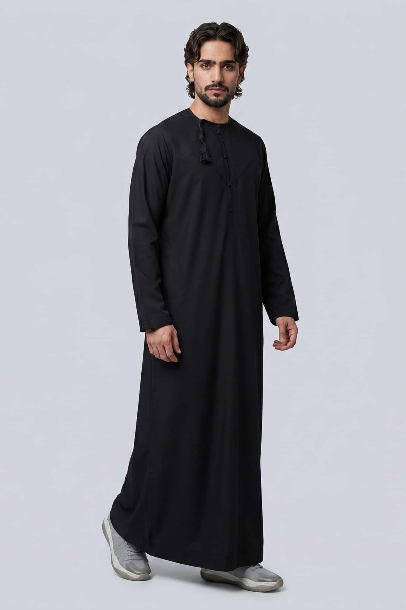 Black Omani Thobe 8