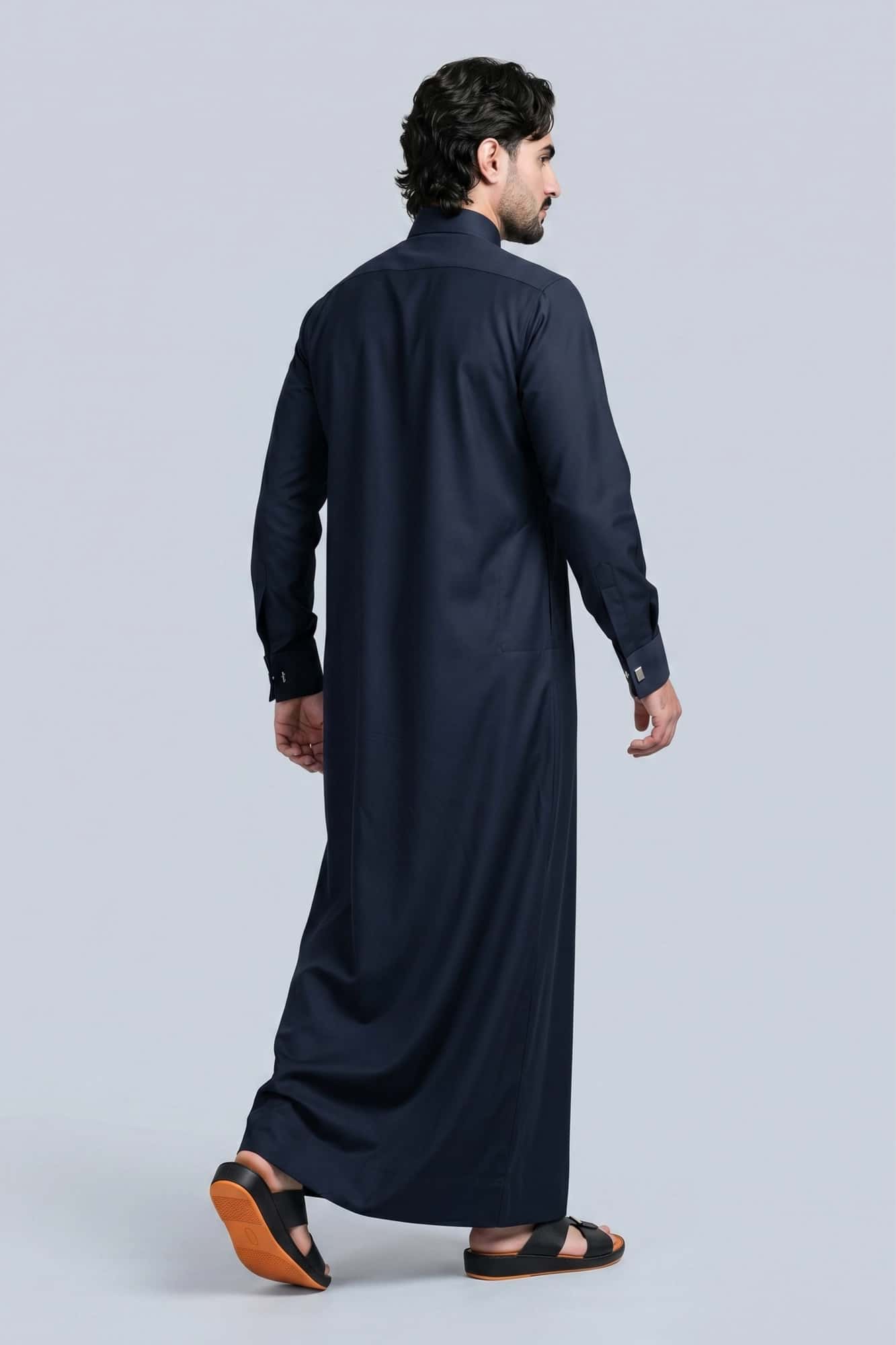 China Wool Dark Space Qatari Thobe 8