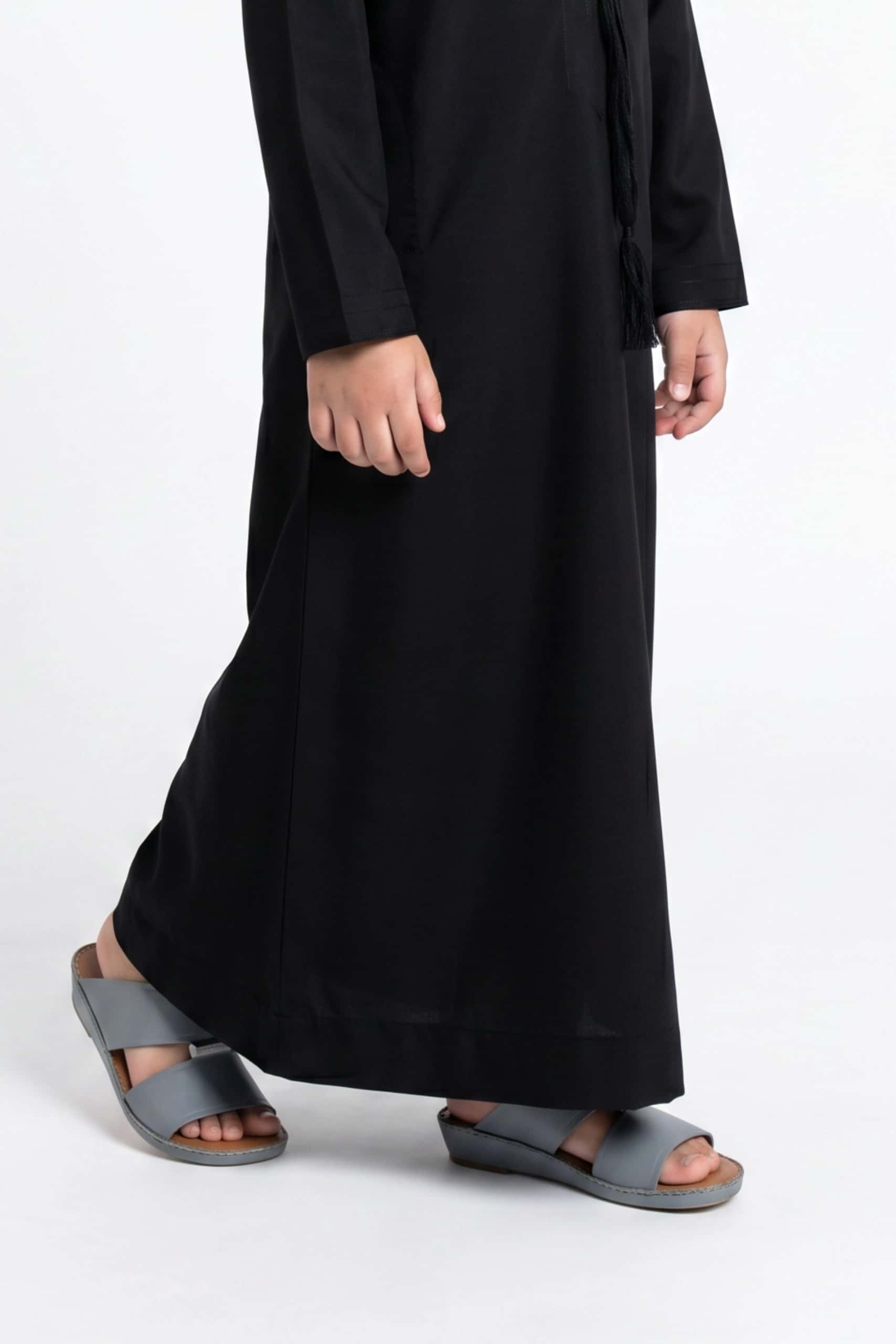 Classic Black Kids Thobe 5