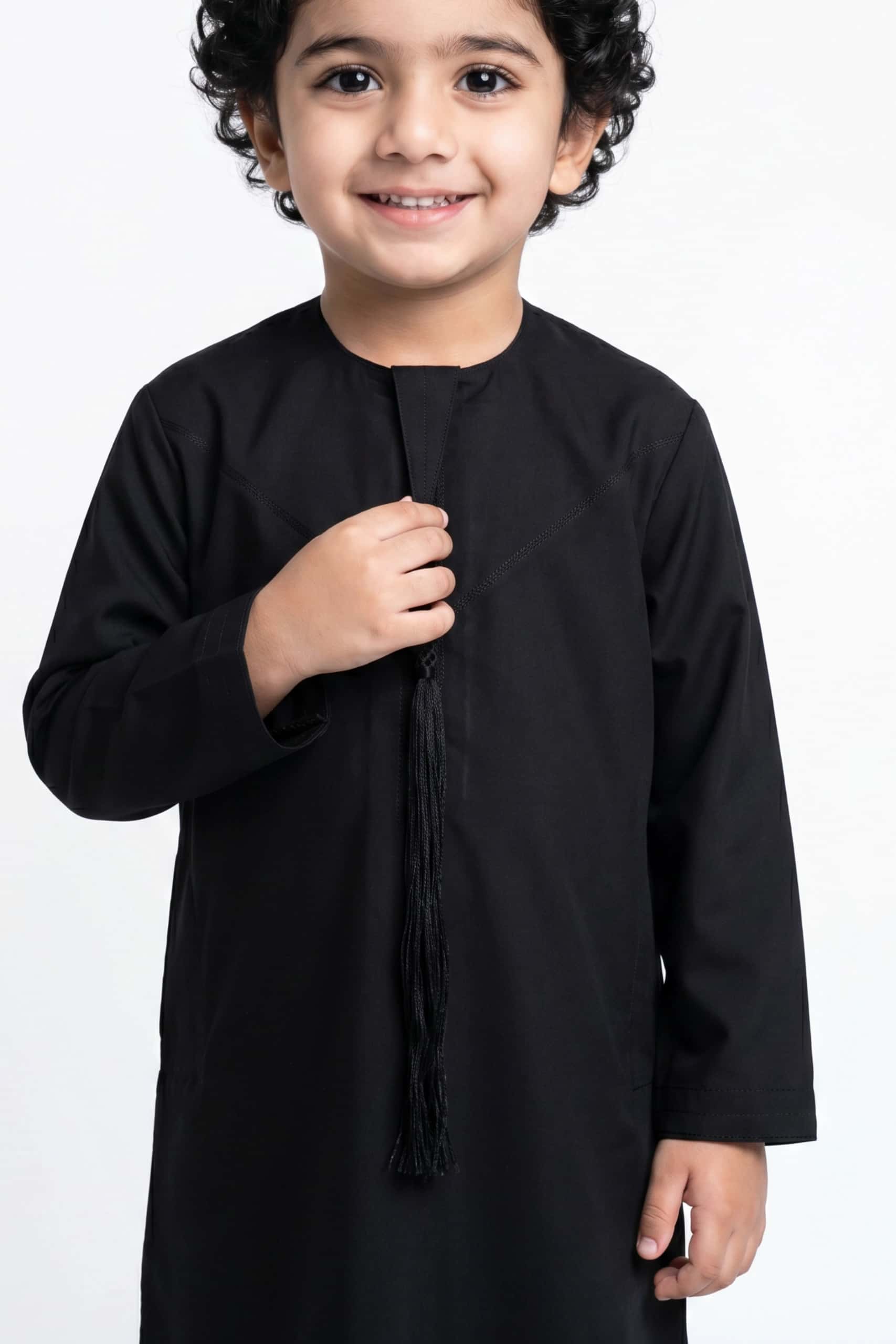 Classic Black Kids Thobe 6