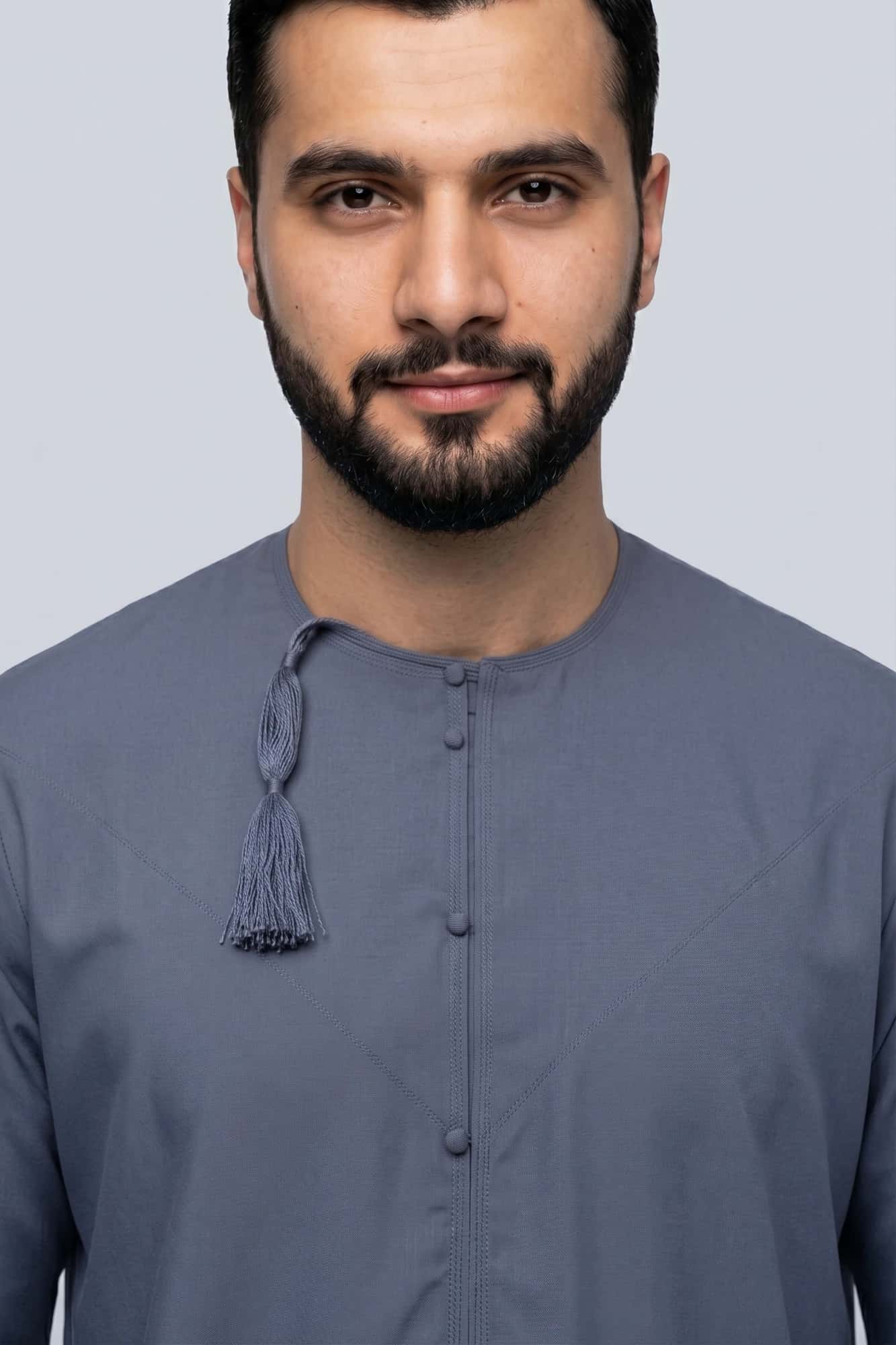 Dark Heather Omani Thobe 2