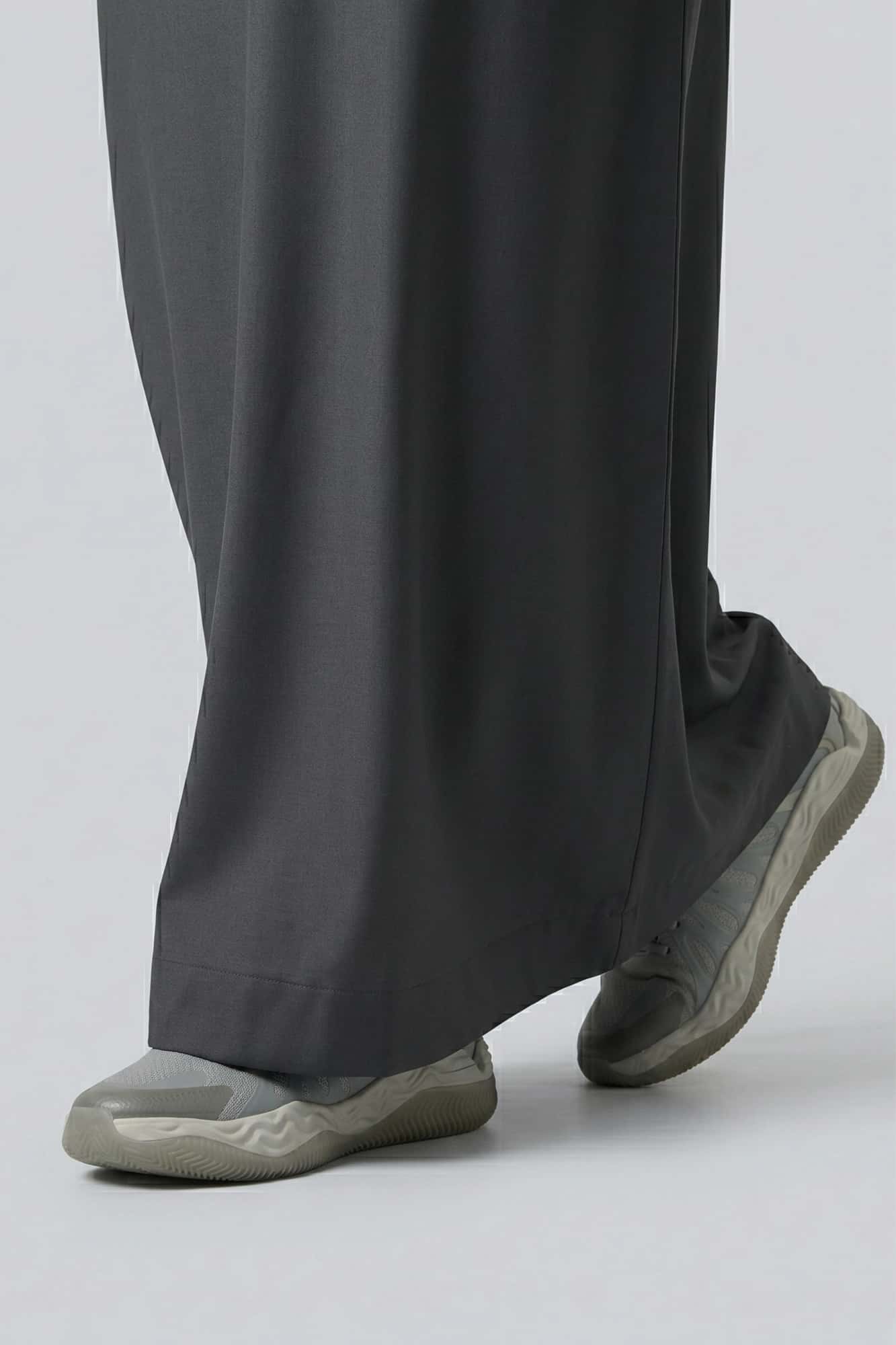 Dark Steel Gray Omani Thobe 7