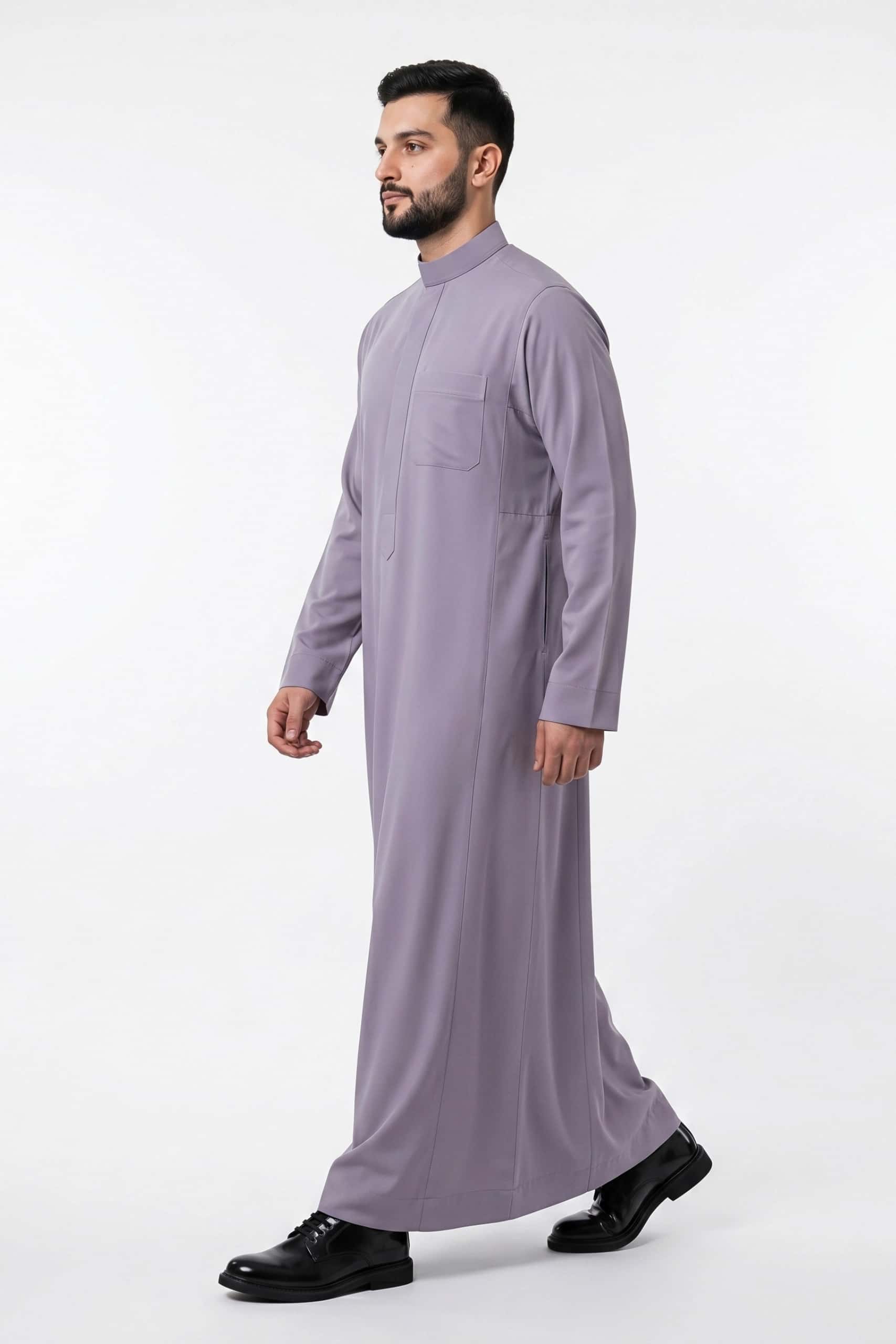 Dusty Amethyst Saudi Thobe 3