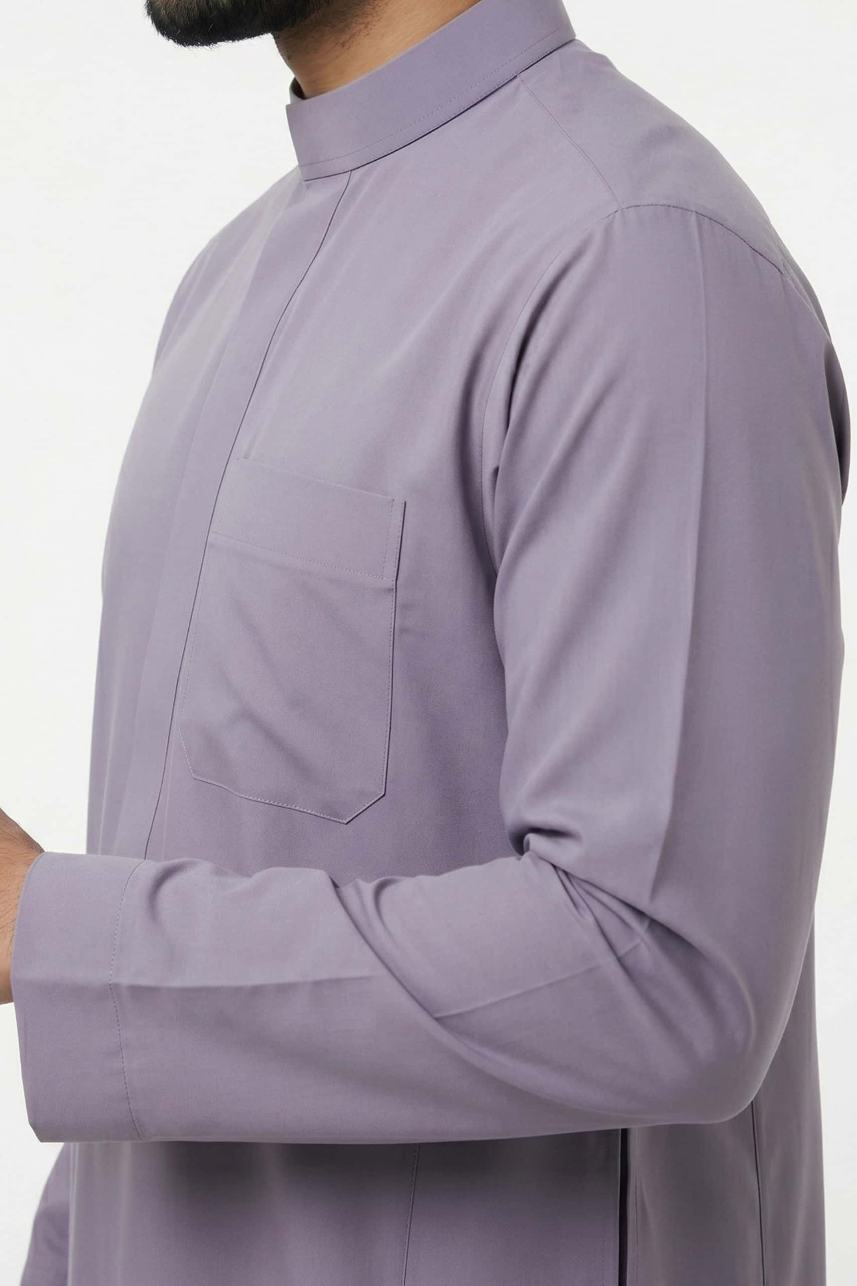 Dusty Amethyst Saudi Thobe 4