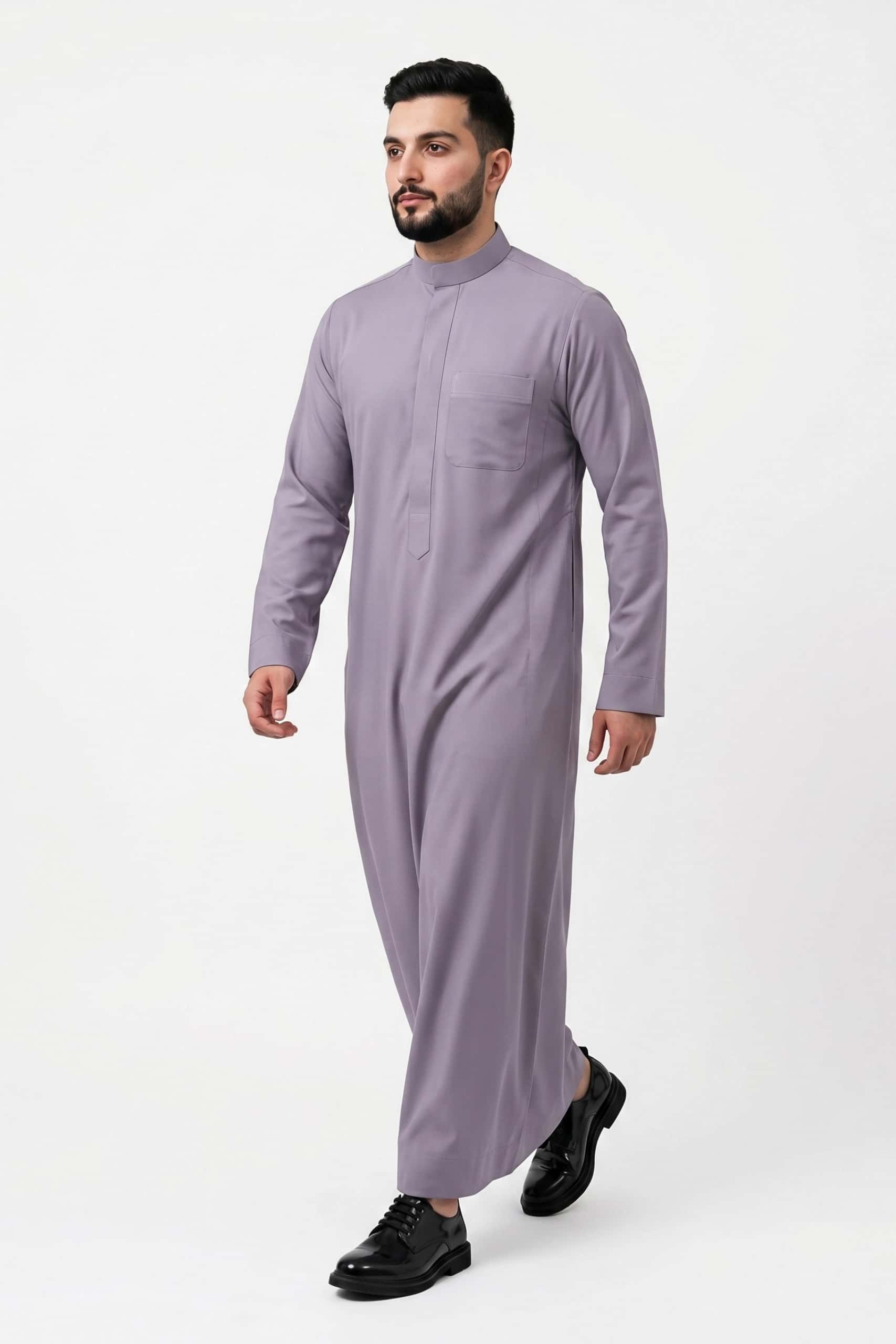 Dusty Amethyst Saudi Thobe 6