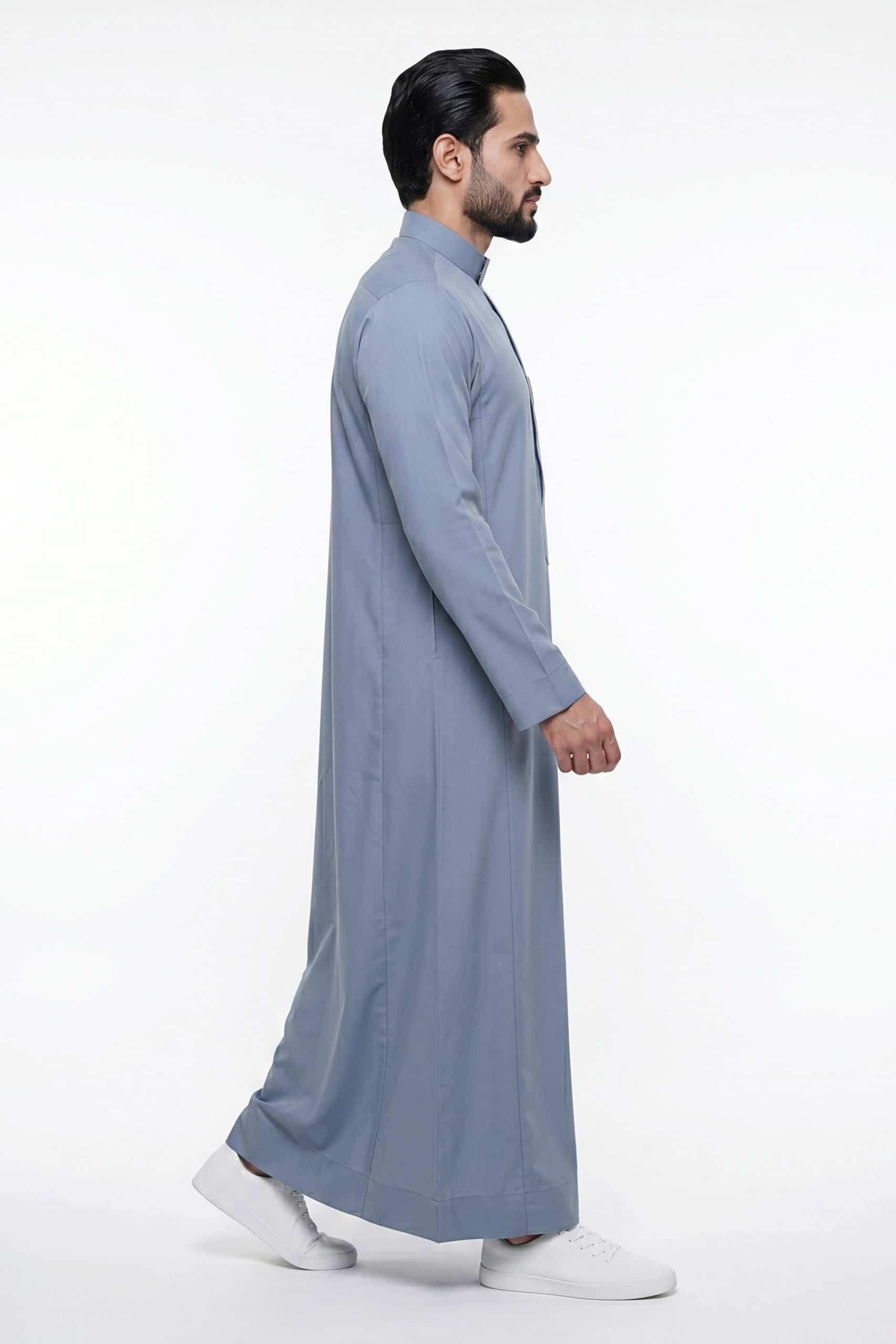 Ice Periwinkle Saudi Thobe 3