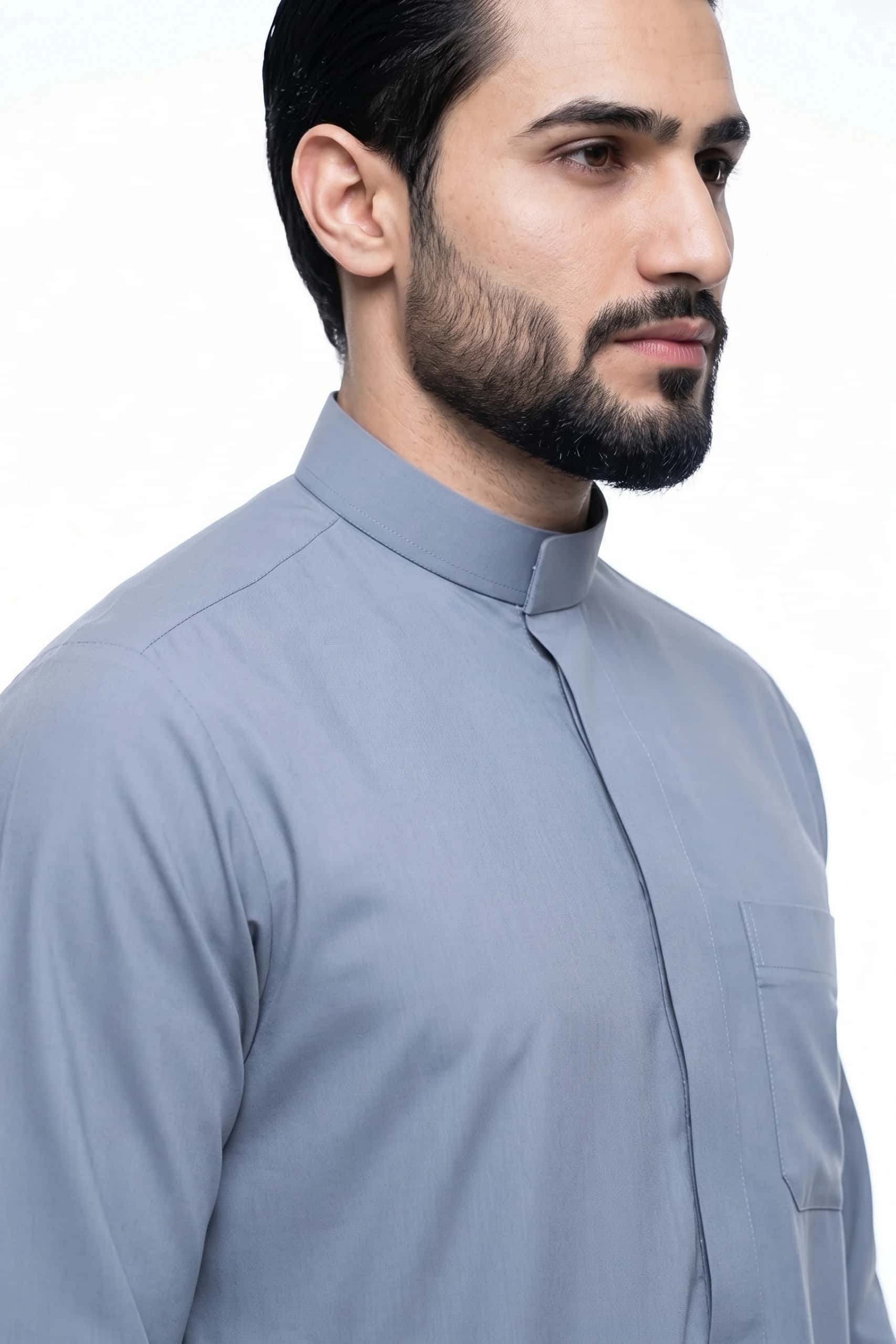 Ice Periwinkle Saudi Thobe 6