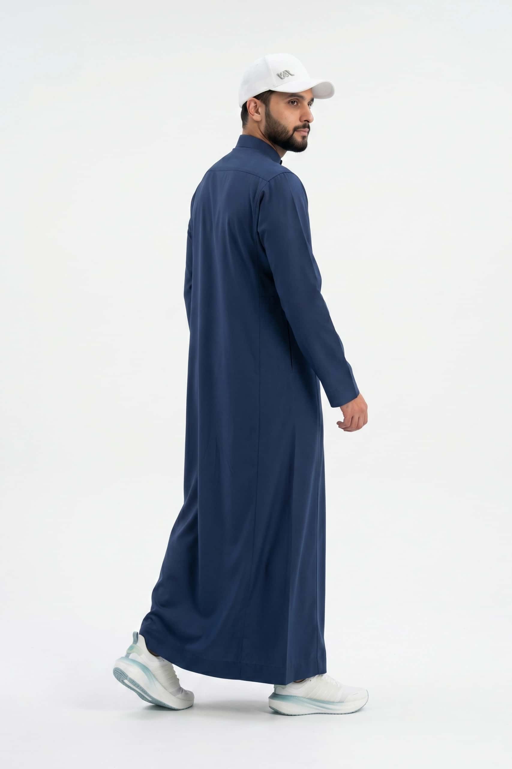 Midnight Navy Saudi Thobe 7