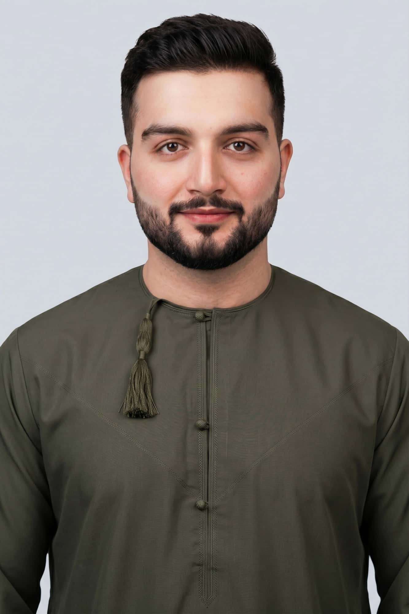 Moss Bronze Omani Thobe 2