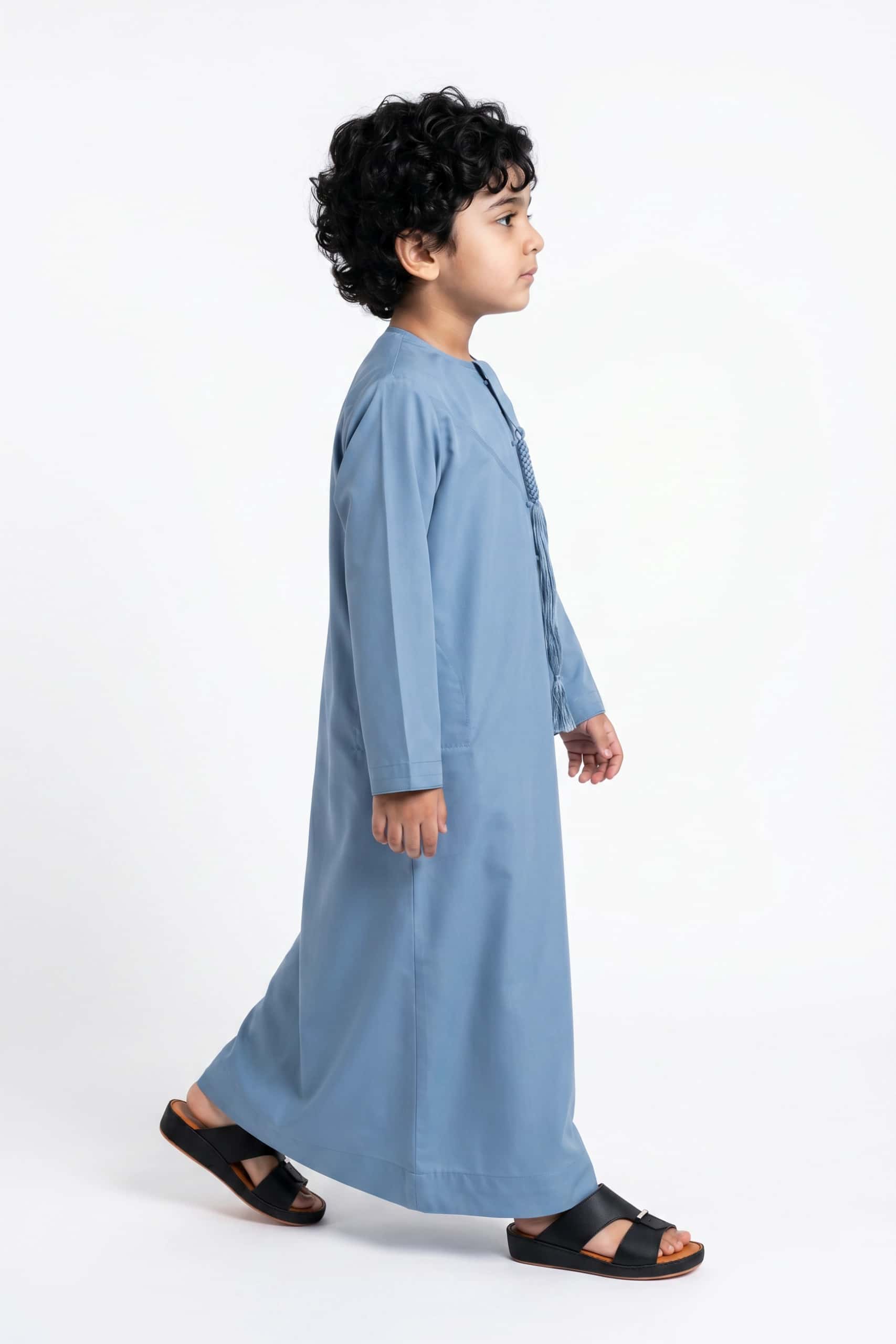 Muted Denim Kids Thobe 5