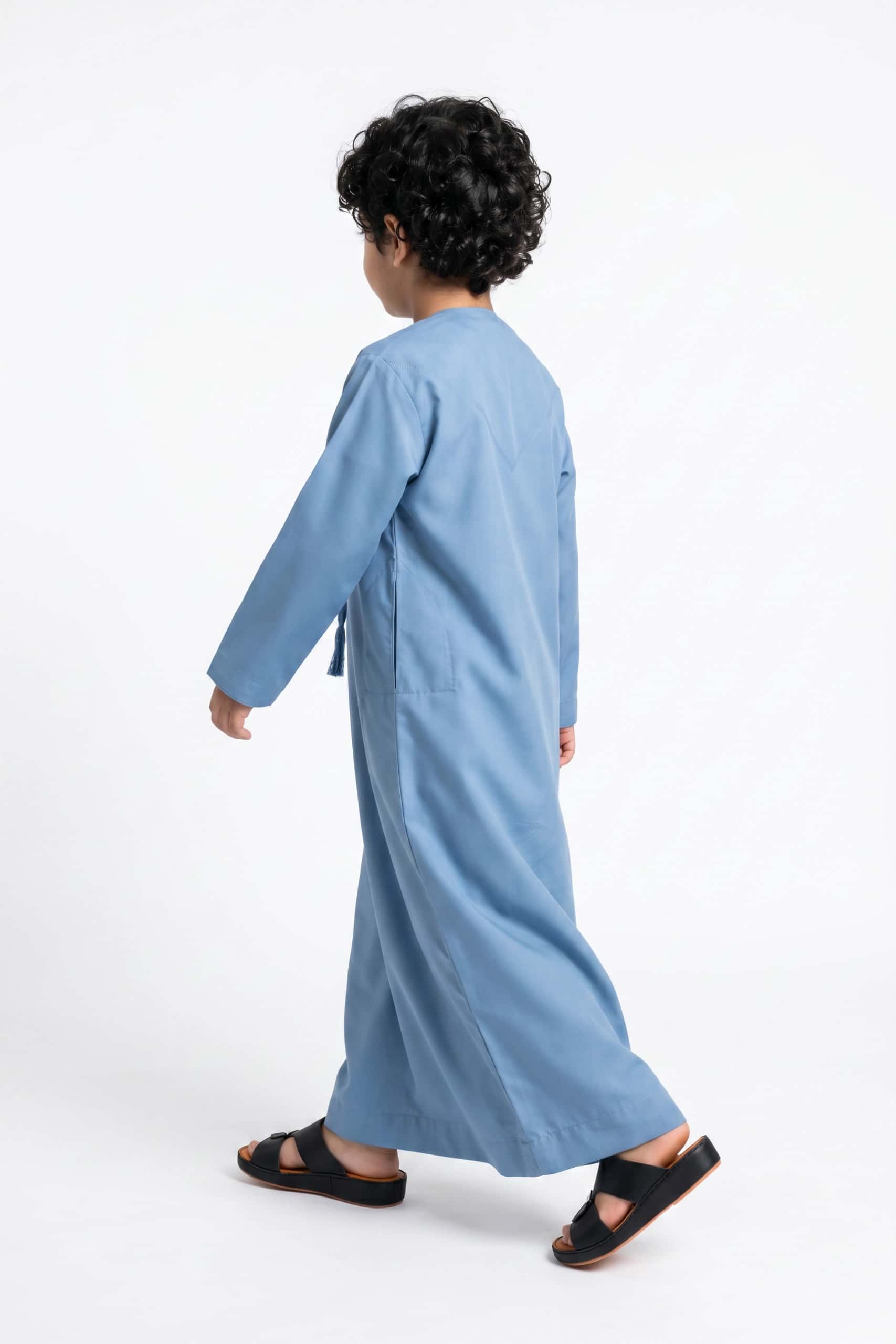 Muted Denim Kids Thobe 7
