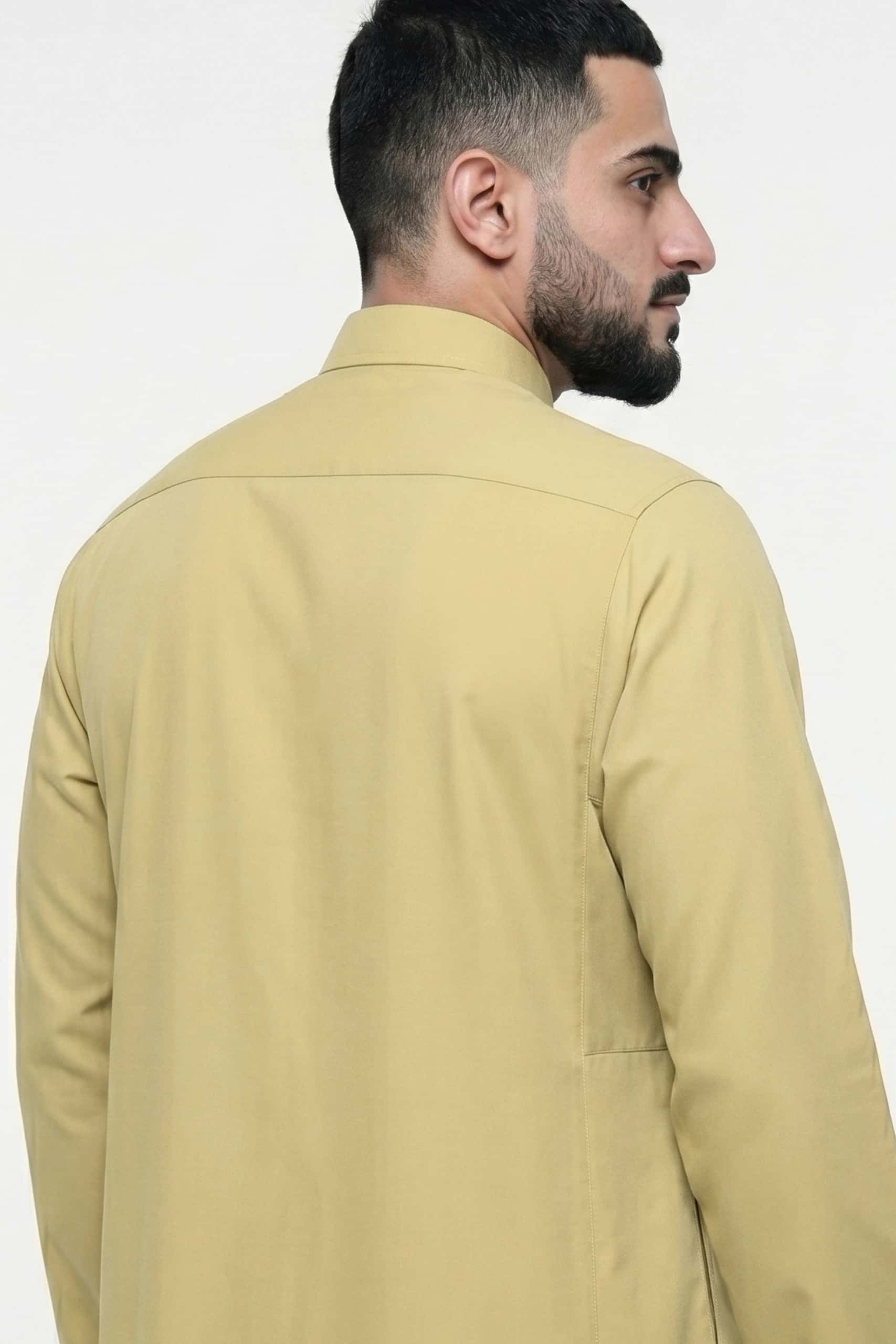 Muted Gold Saudi Thobe 7