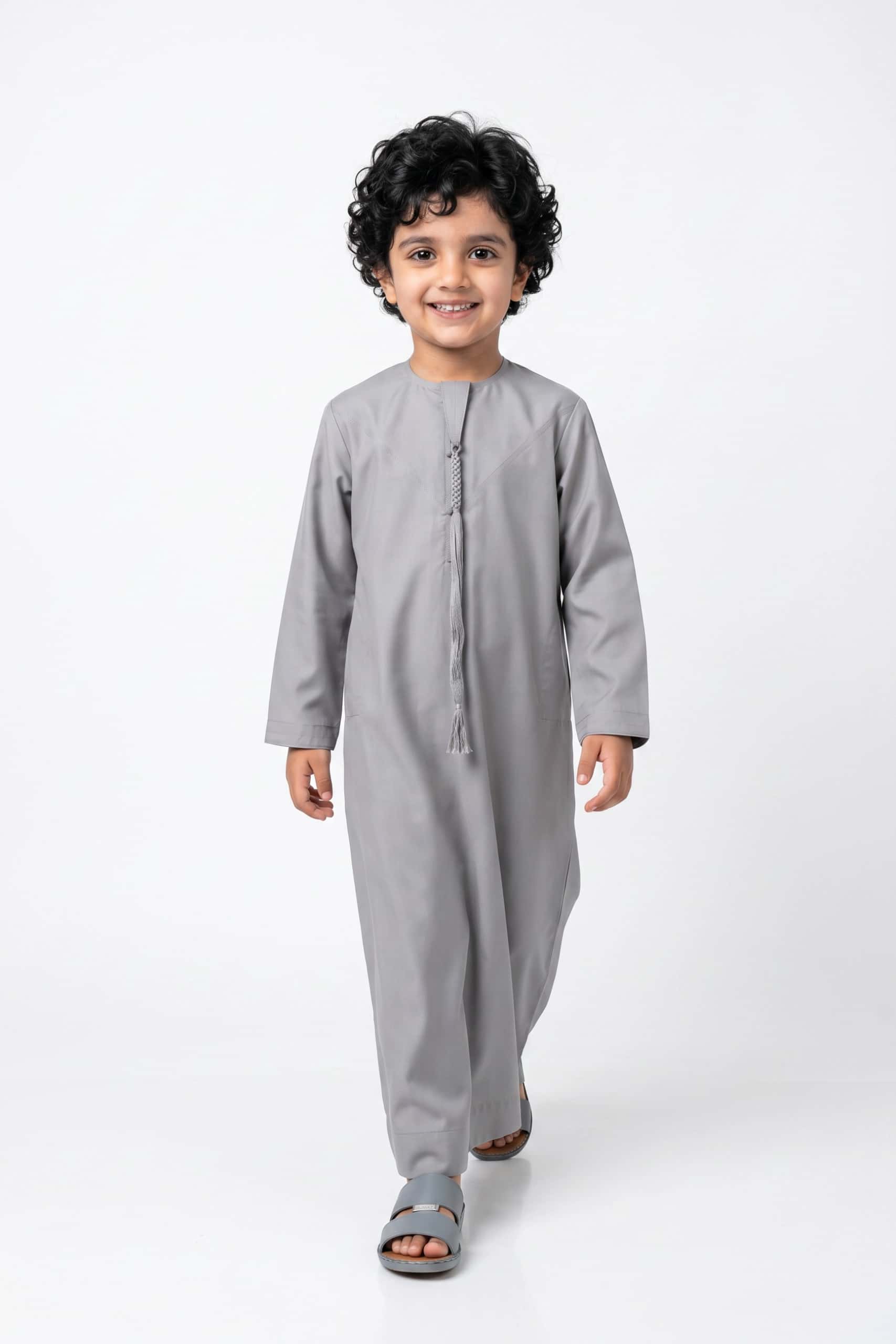 Neutral Stone Kids Thobe 3
