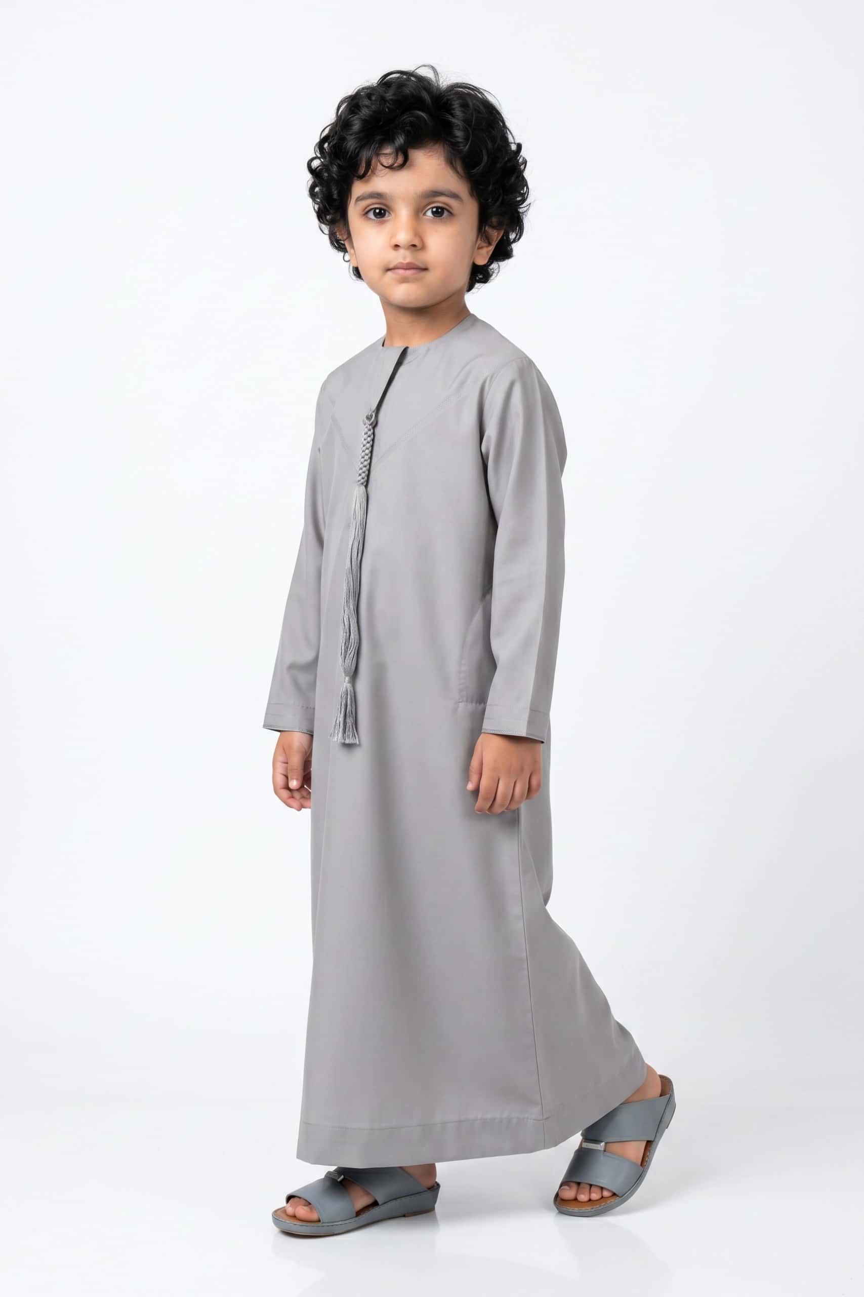 Neutral Stone Kids Thobe 6