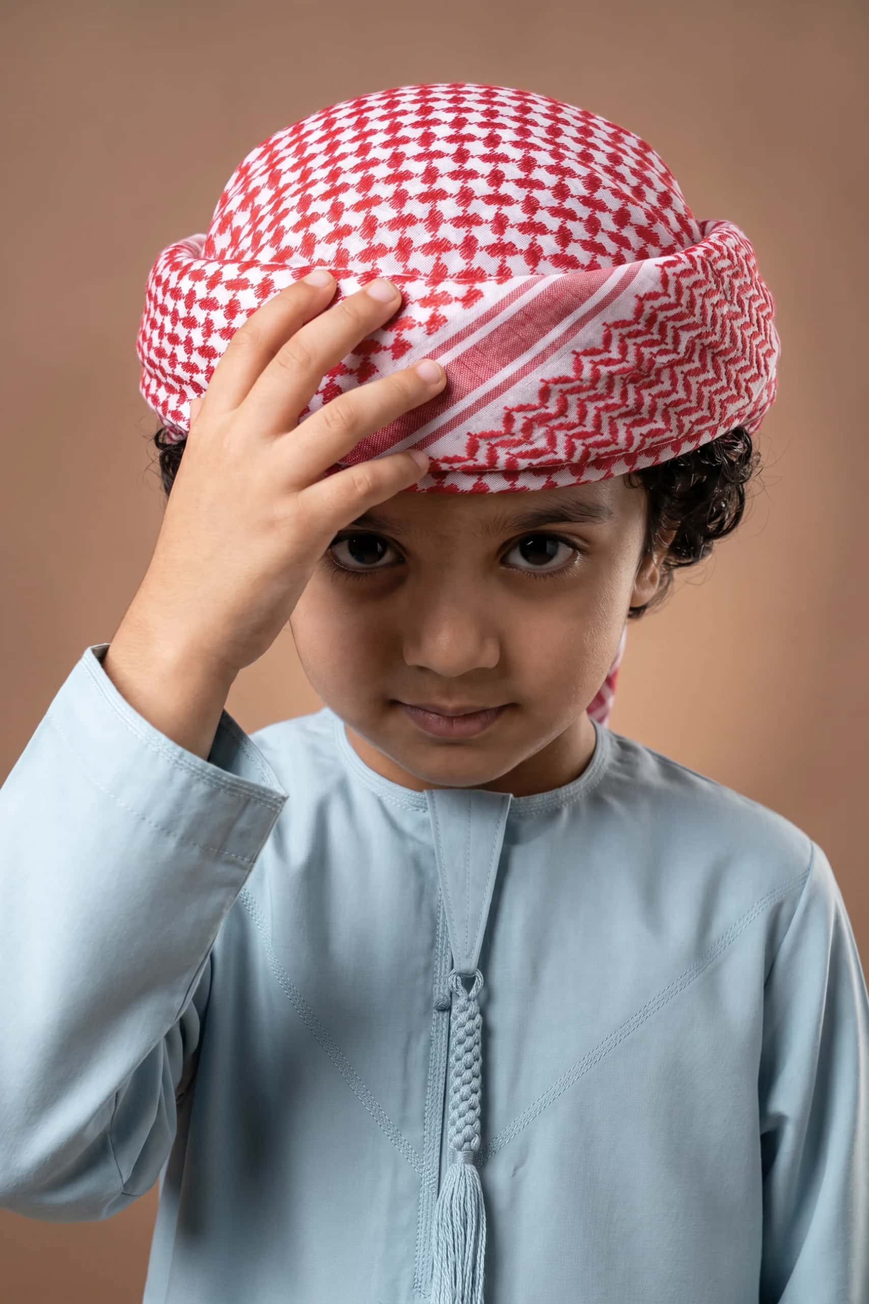 Powder Blue Kids Thobe 2