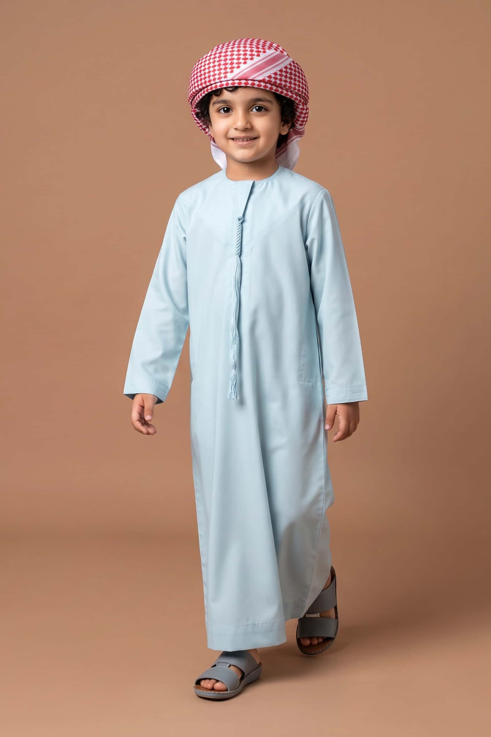 Powder Blue Kids Thobe 7