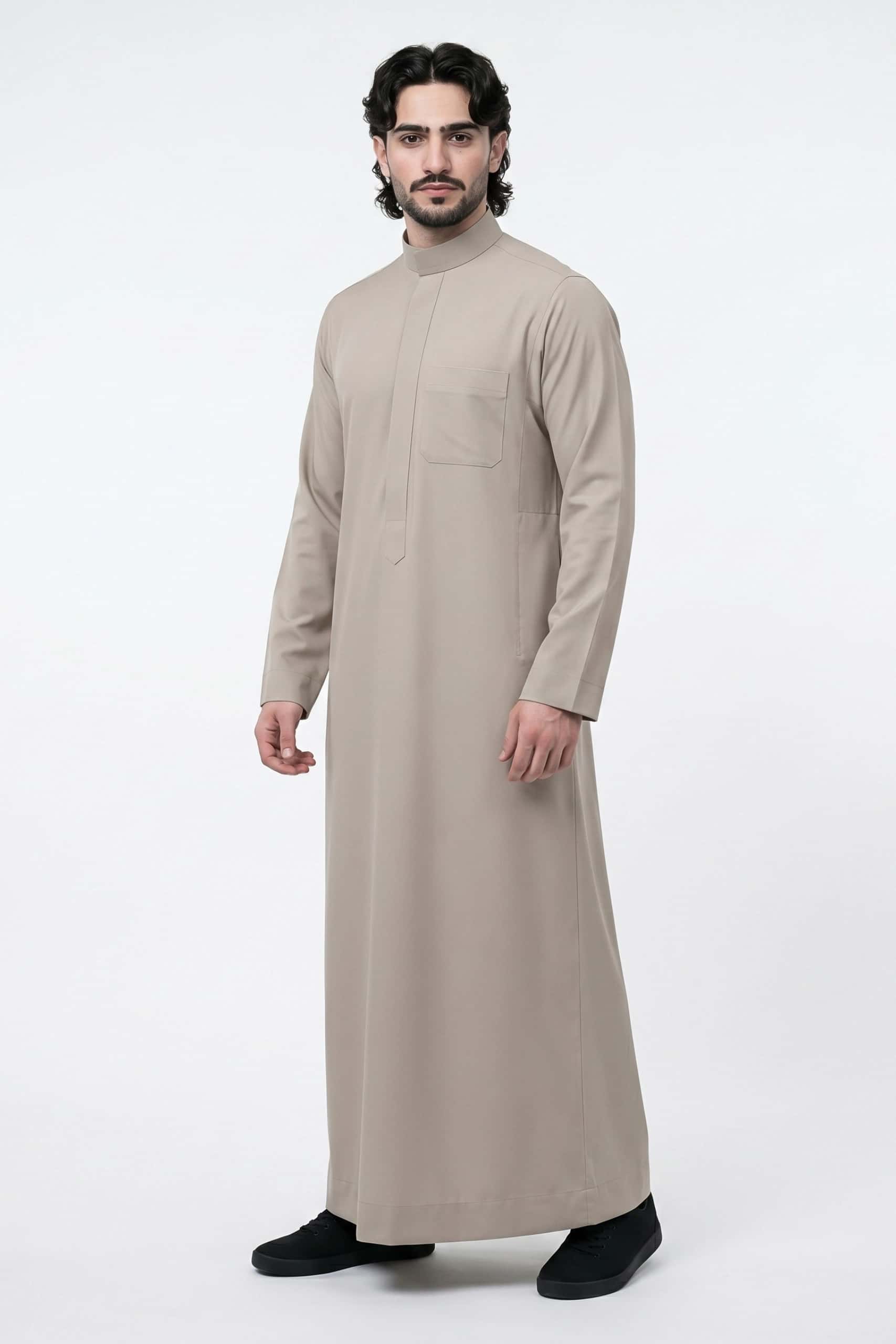 Soft Sand Saudi Thobe 3
