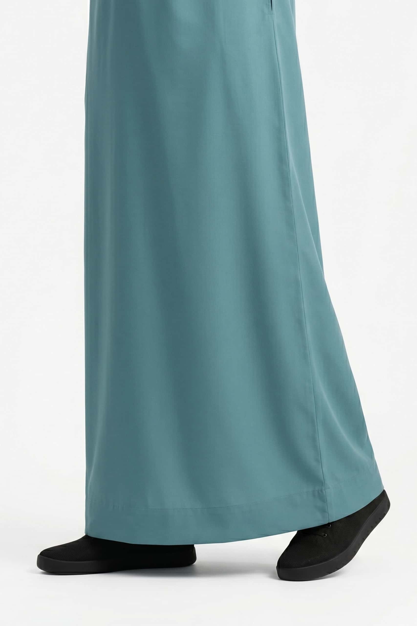 Soft Teal Saudi Thobe 8