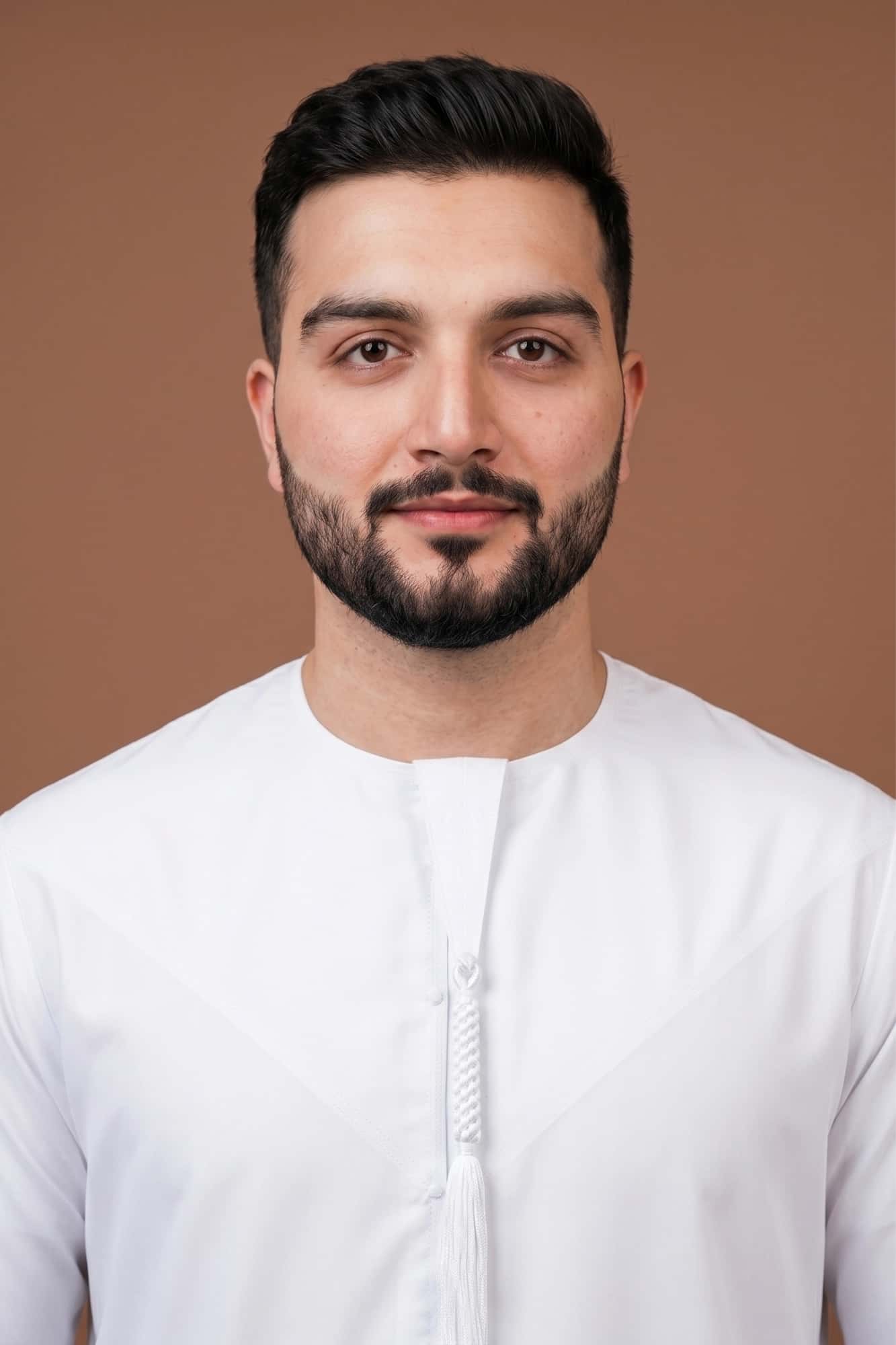 White Emirati Thobe - China Wool 2