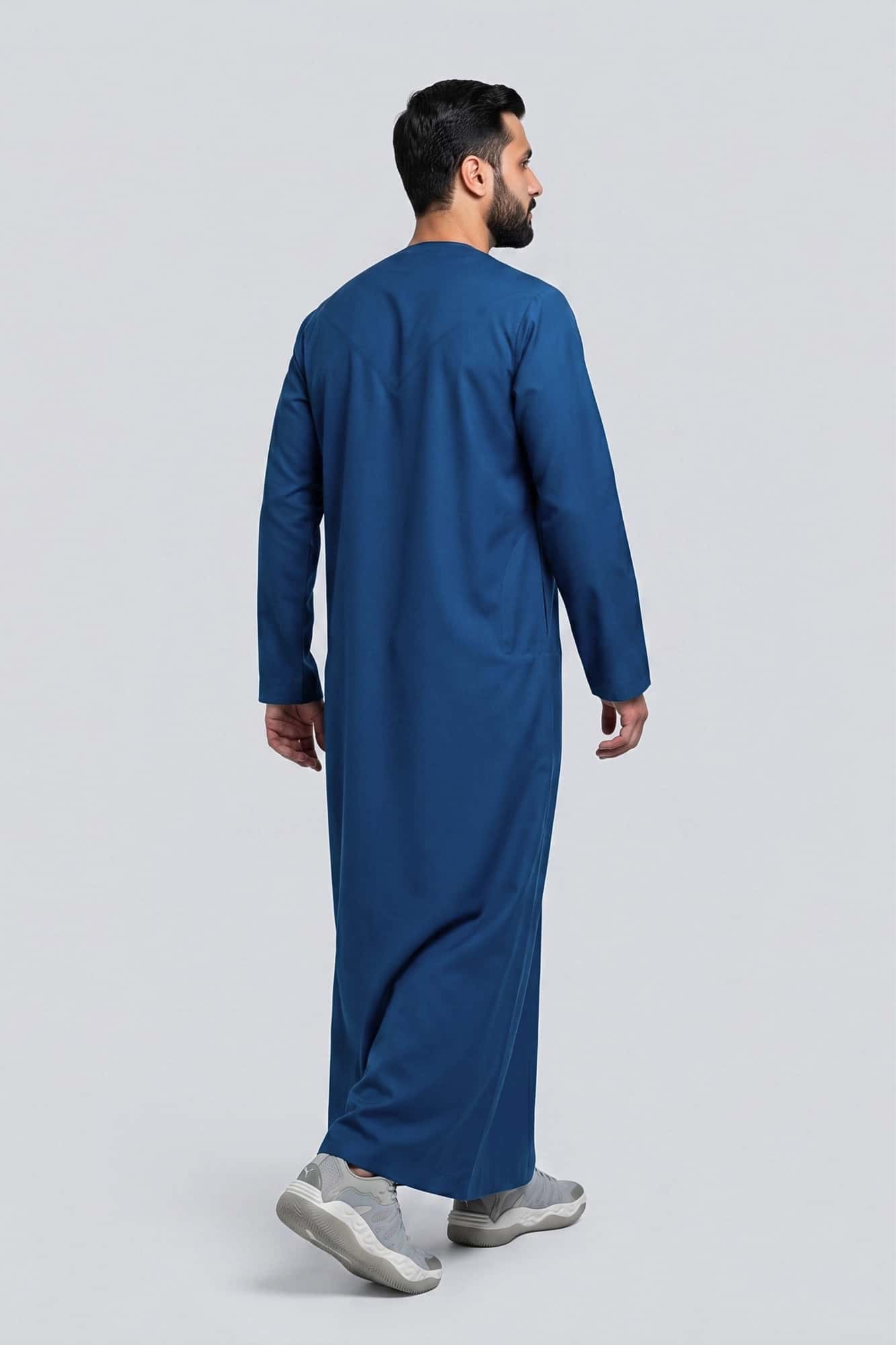 Marine Military Blue Omani Thobe 10