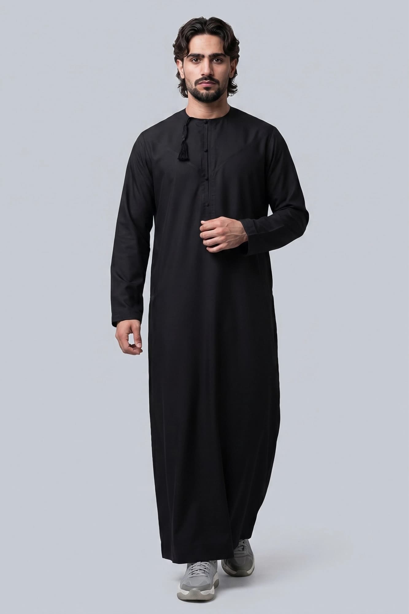 Black Omani Thobe