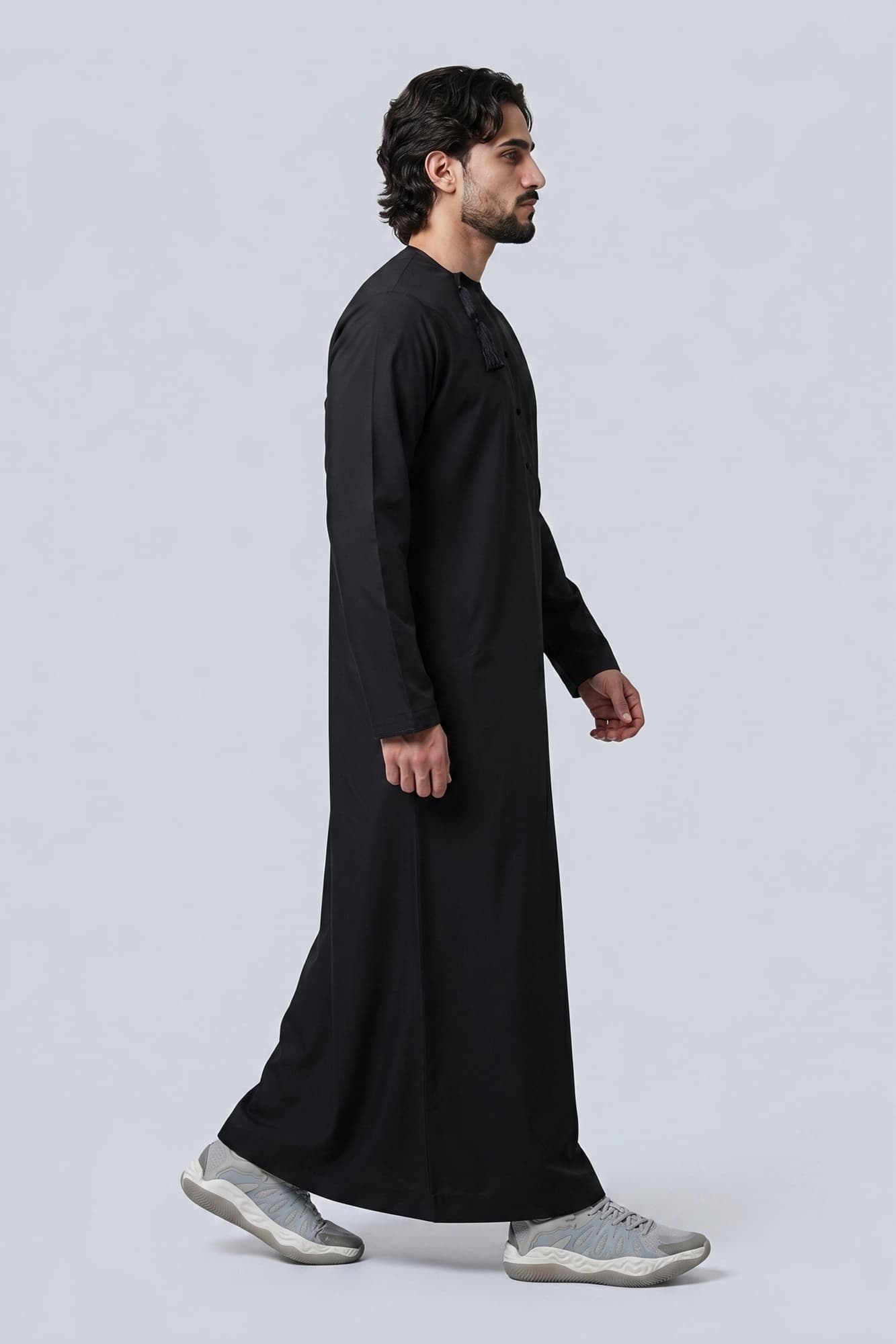 Black Omani Thobe