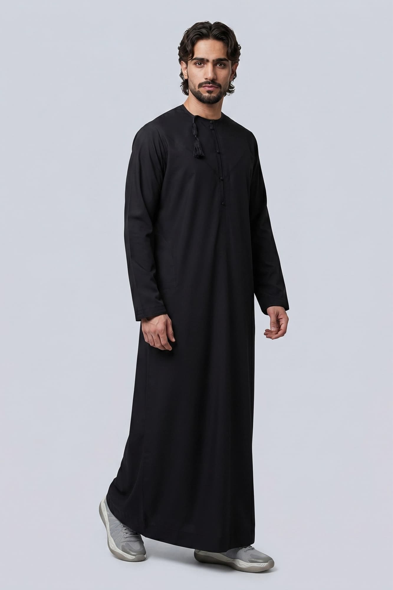 Black Omani Thobe