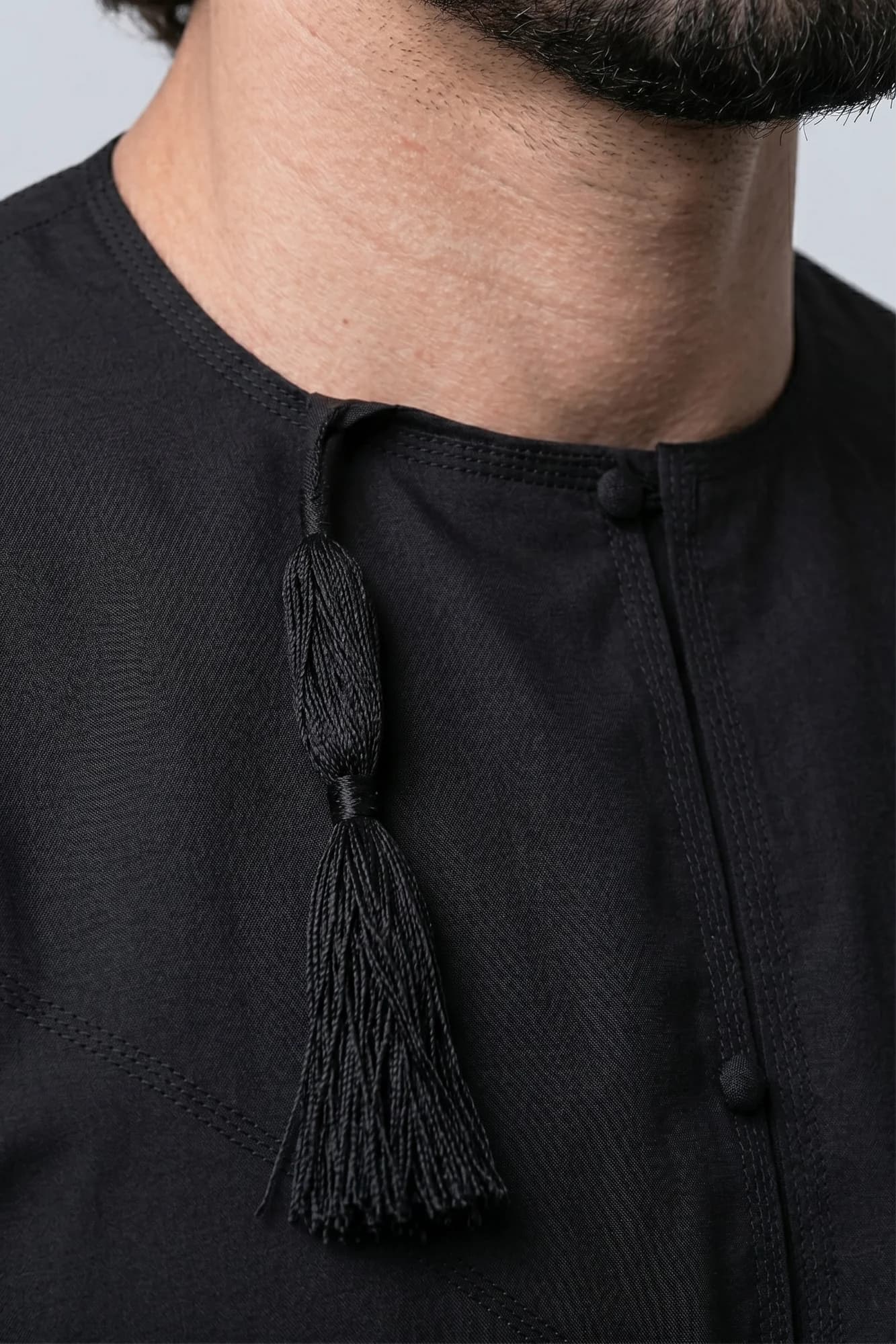 Black Omani Thobe