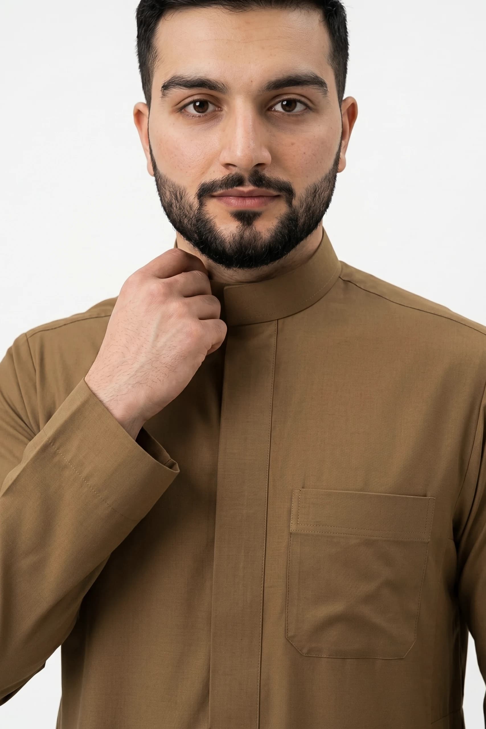 Burnt Camel Saudi Thobe