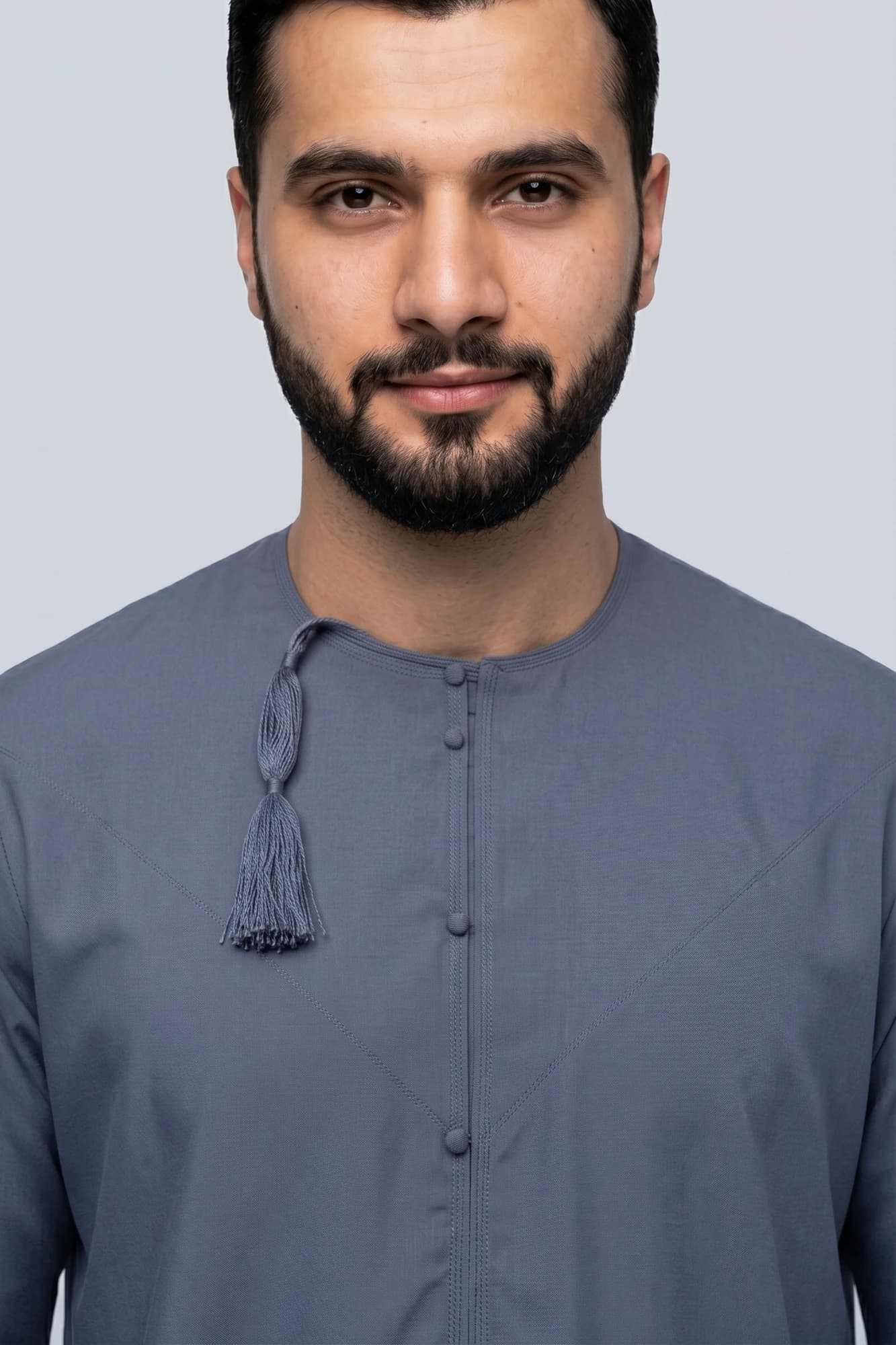 Dark Heather Omani Thobe