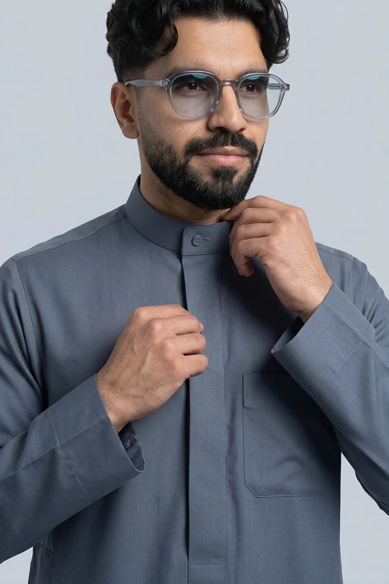 Darlington Kuwaiti Thobe - Spun Polyester