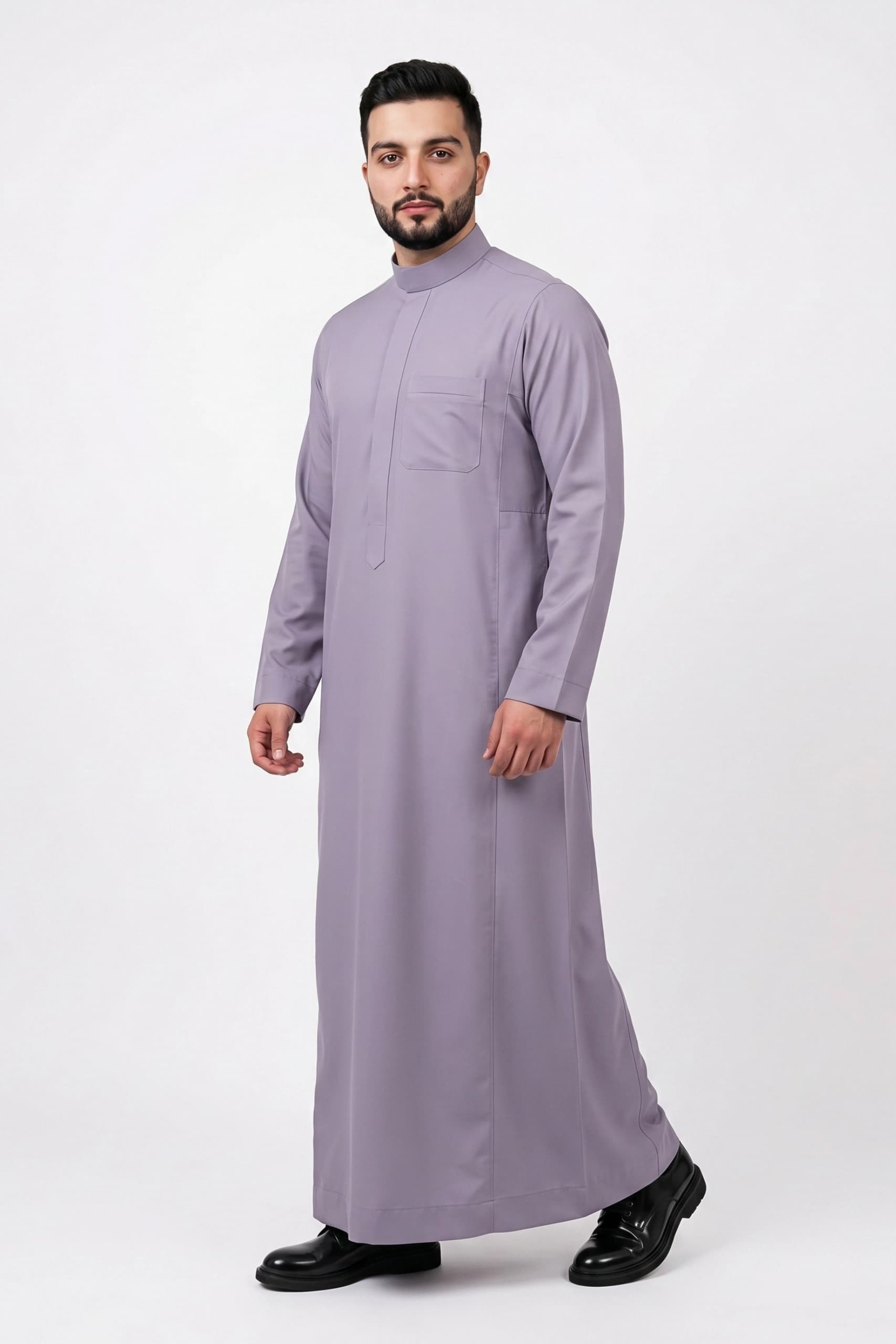 Dusty Amethyst Saudi Thobe