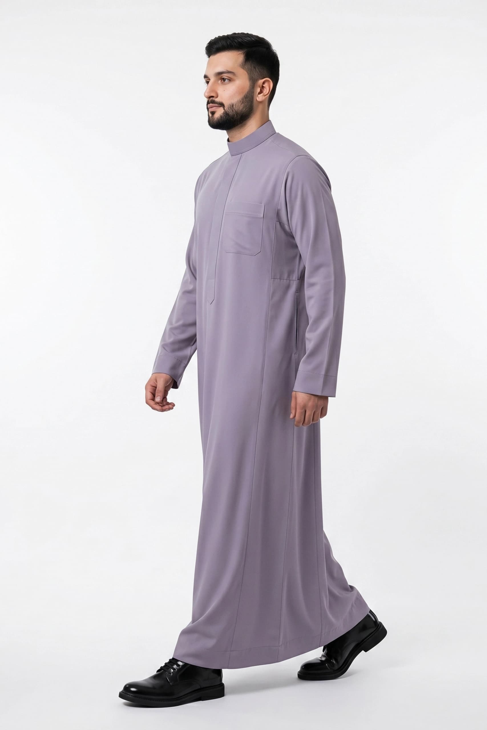 Dusty Amethyst Saudi Thobe