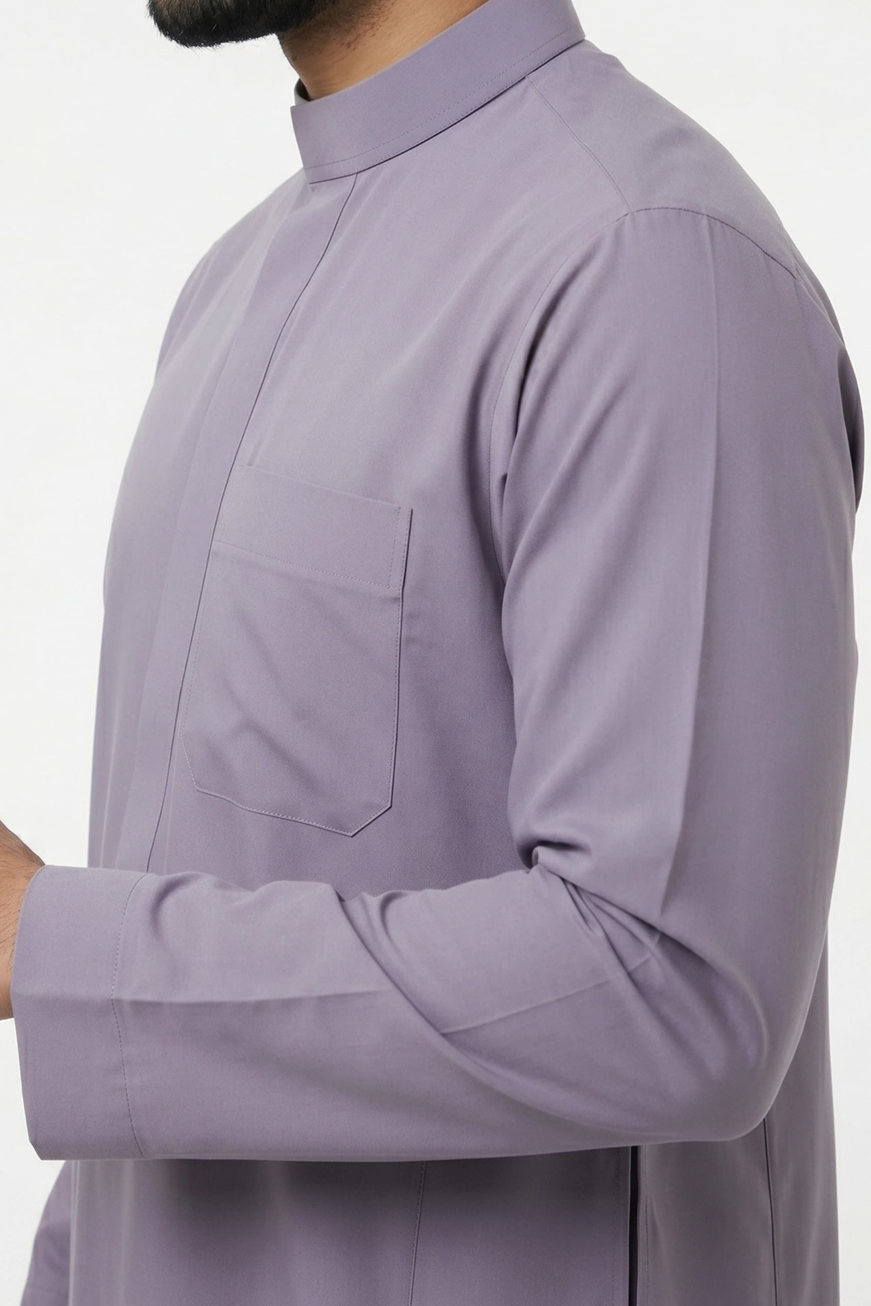 Dusty Amethyst Saudi Thobe