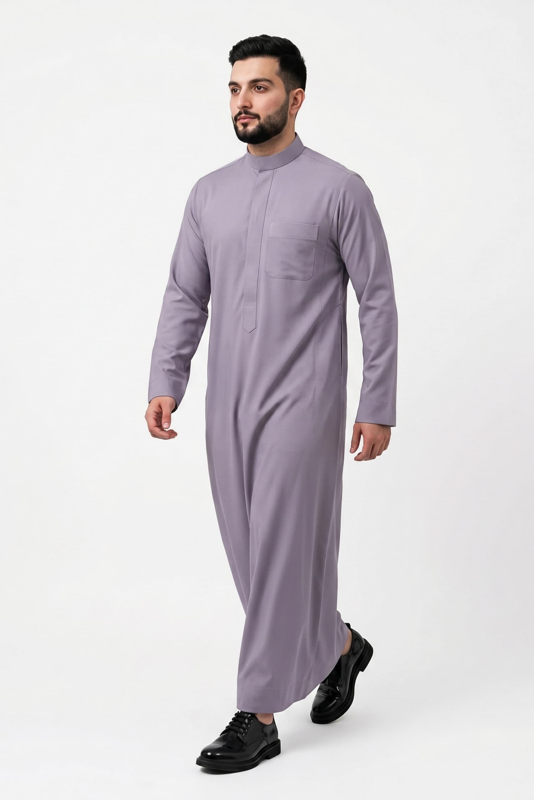 Dusty Amethyst Saudi Thobe