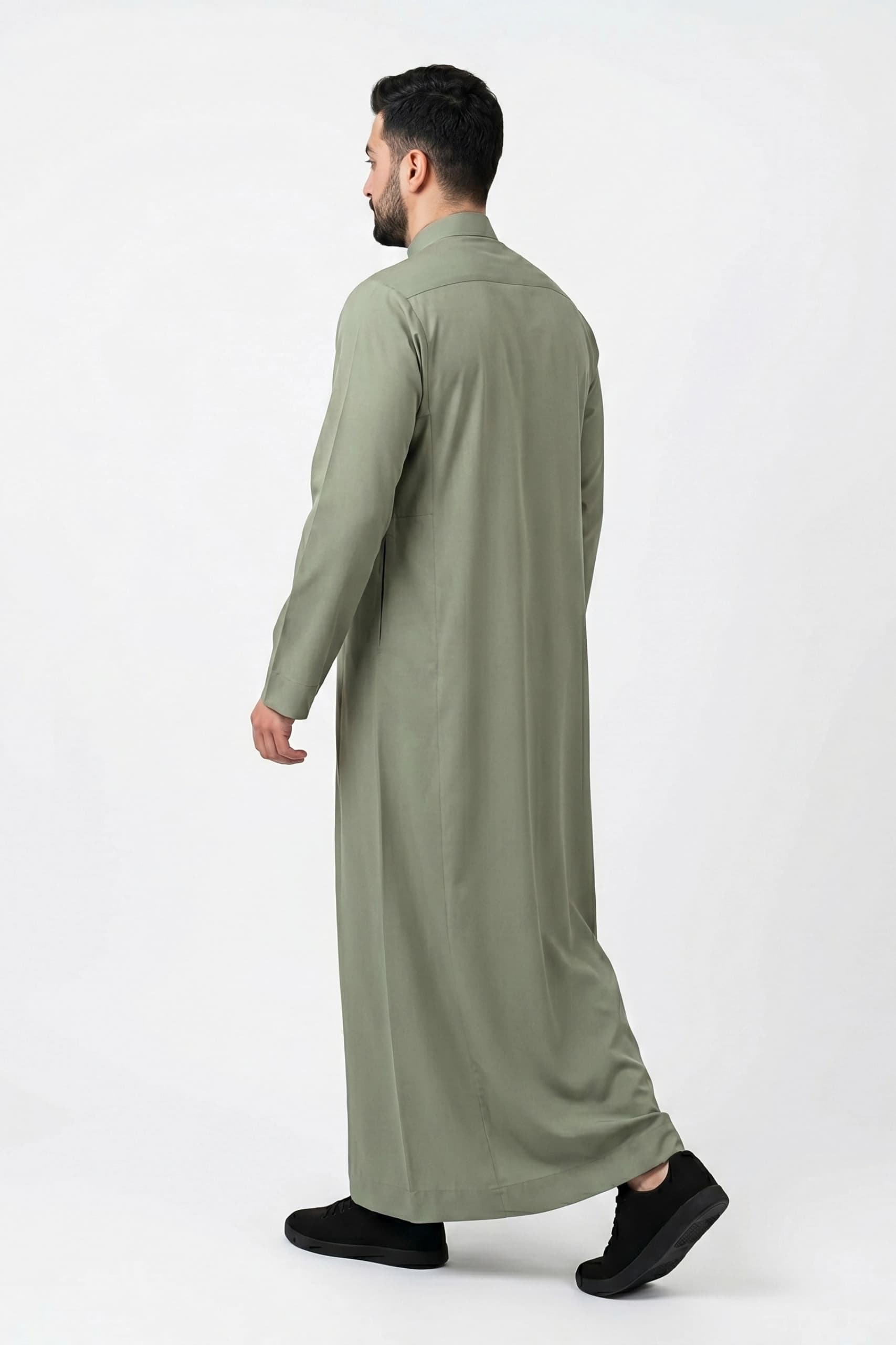 Dusty Olive Saudi Thobe