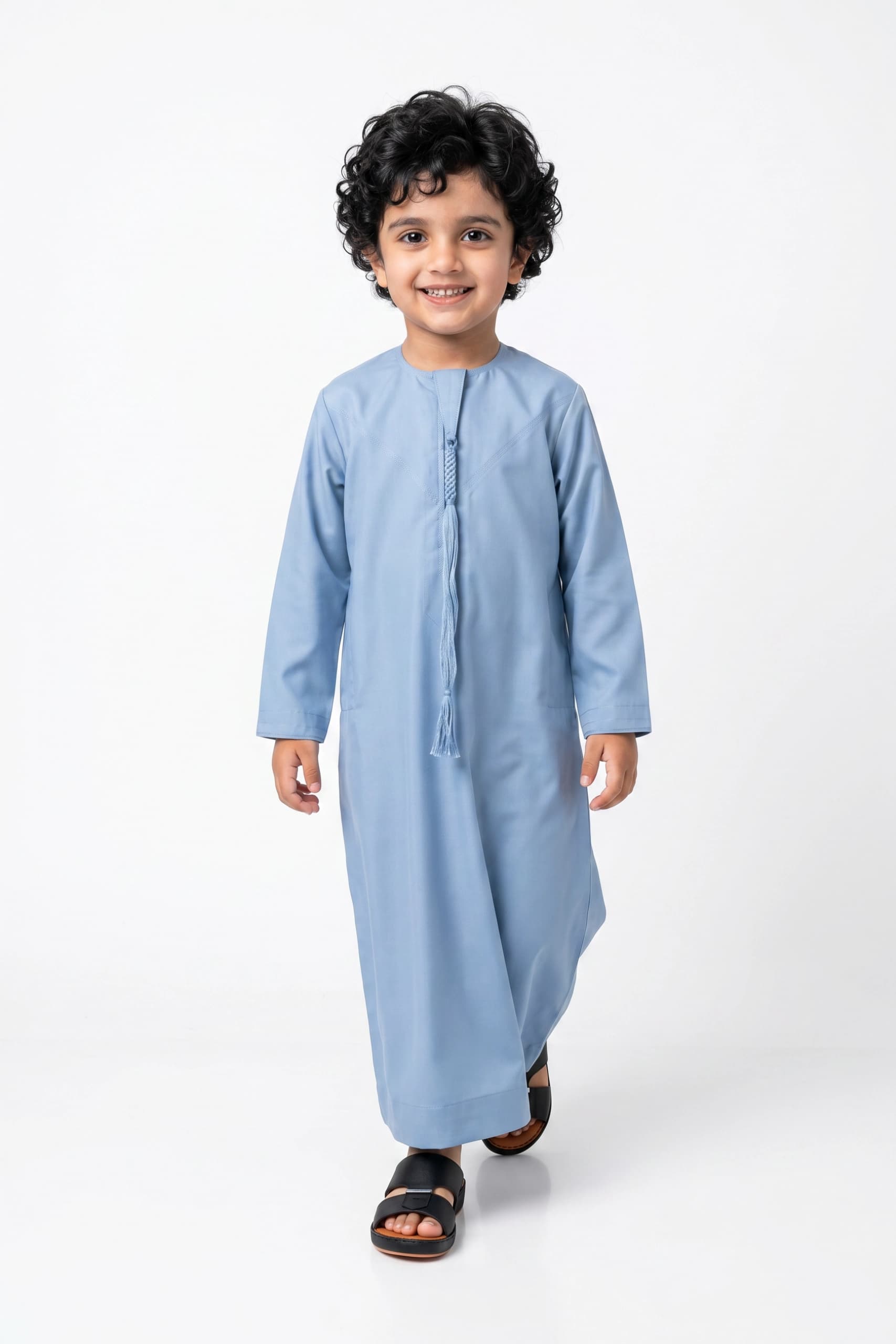 Dusty Sky Blue Kids Thobe
