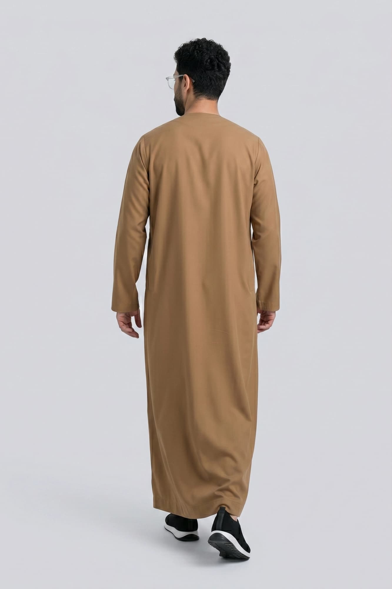 Honey Brown Omani Thobe