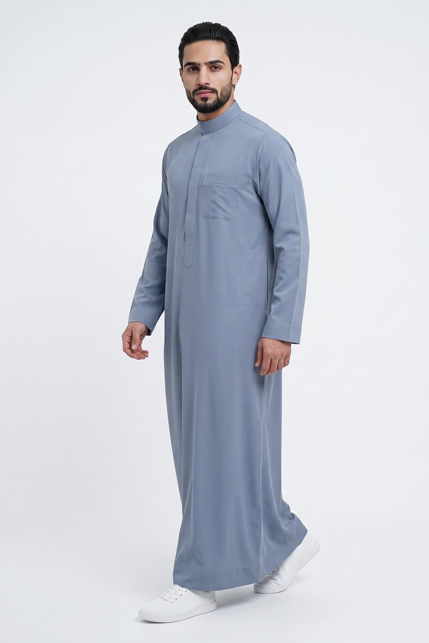 Ice Periwinkle Saudi Thobe