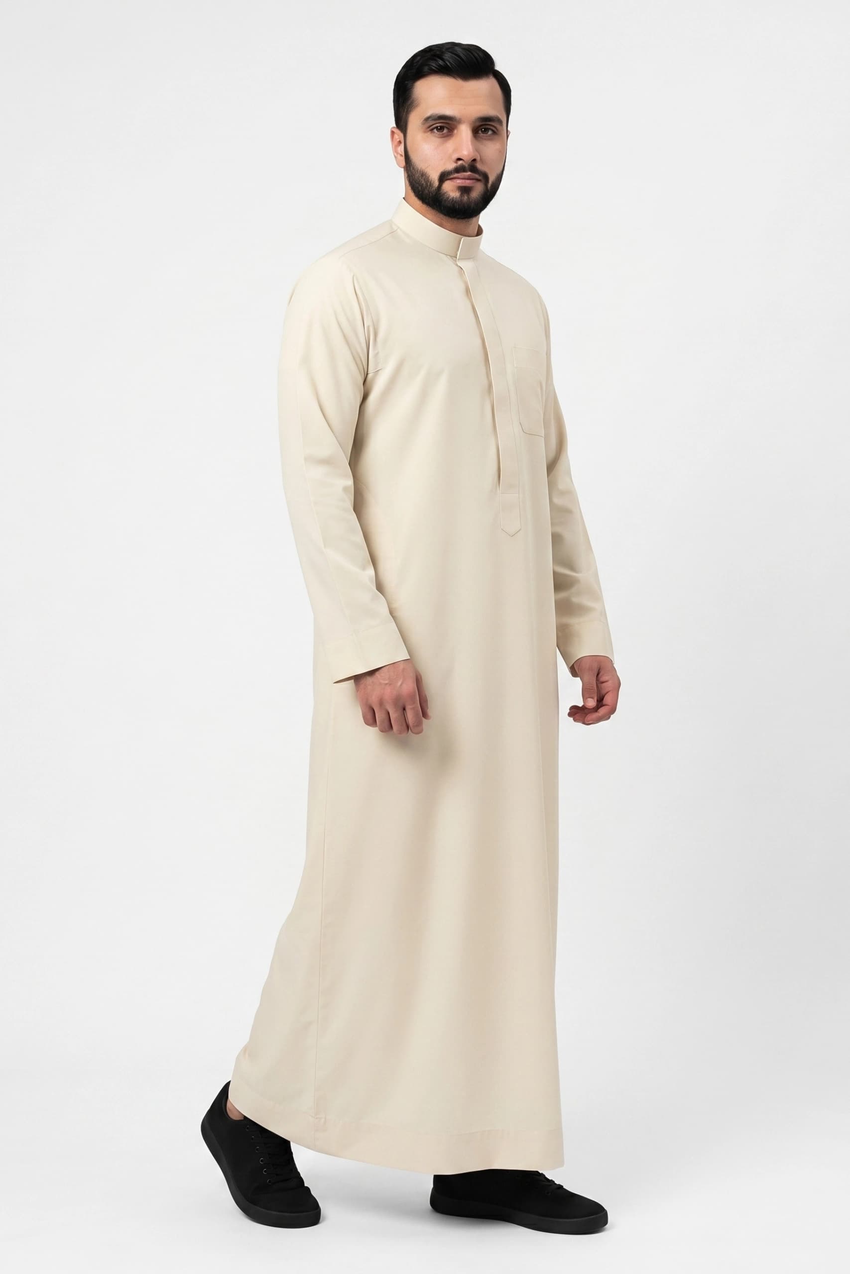 Luxury Cream Saudi Thobe