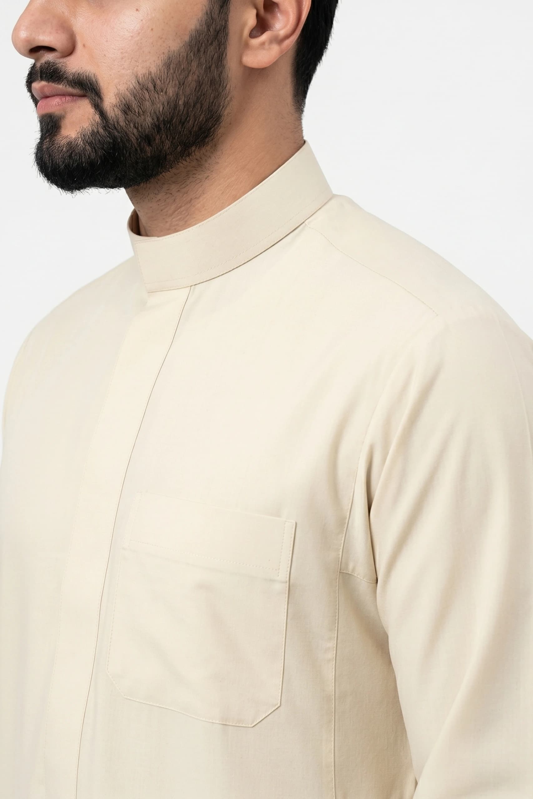 Luxury Cream Saudi Thobe