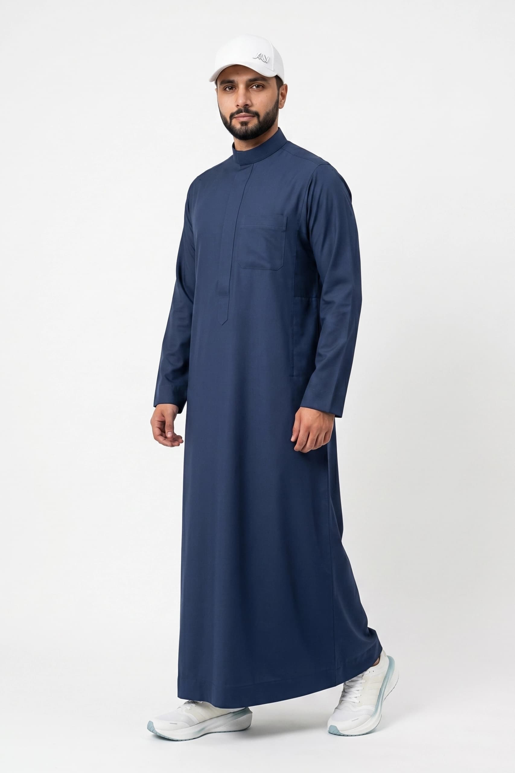 Midnight Navy Saudi Thobe