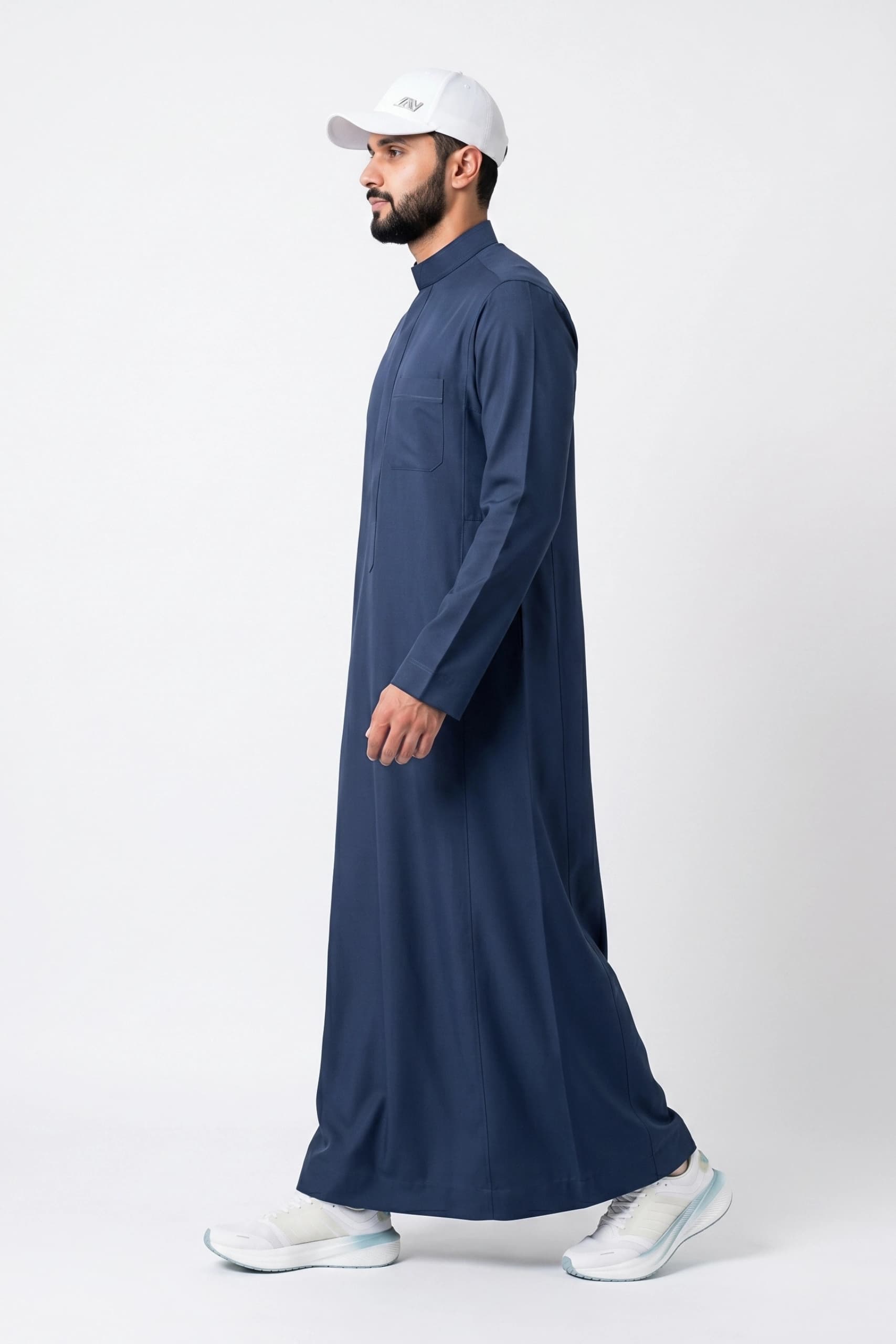 Midnight Navy Saudi Thobe