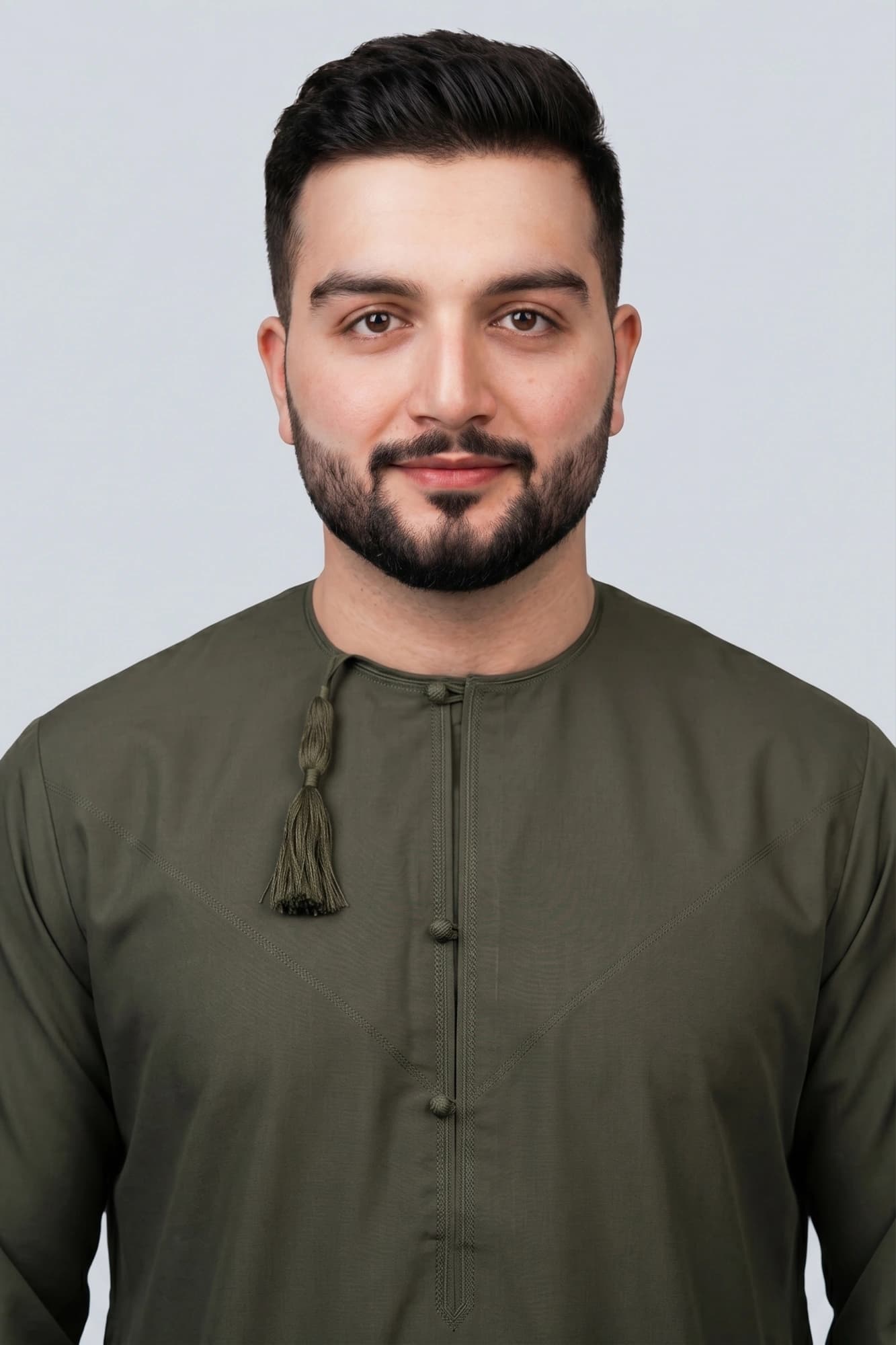 Moss Bronze Omani Thobe