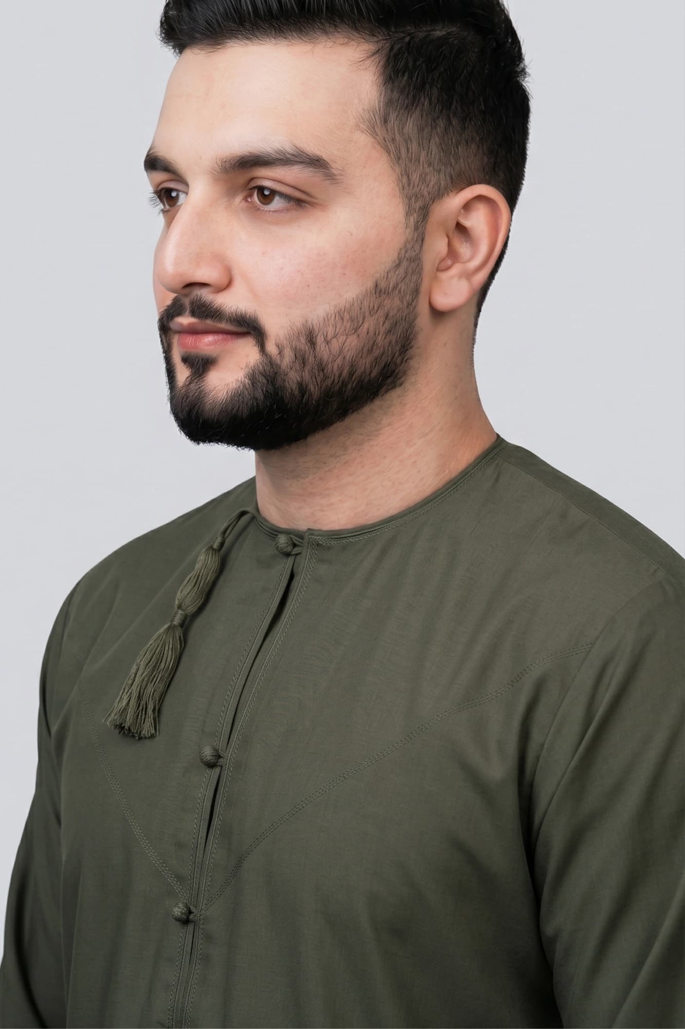Moss Bronze Omani Thobe