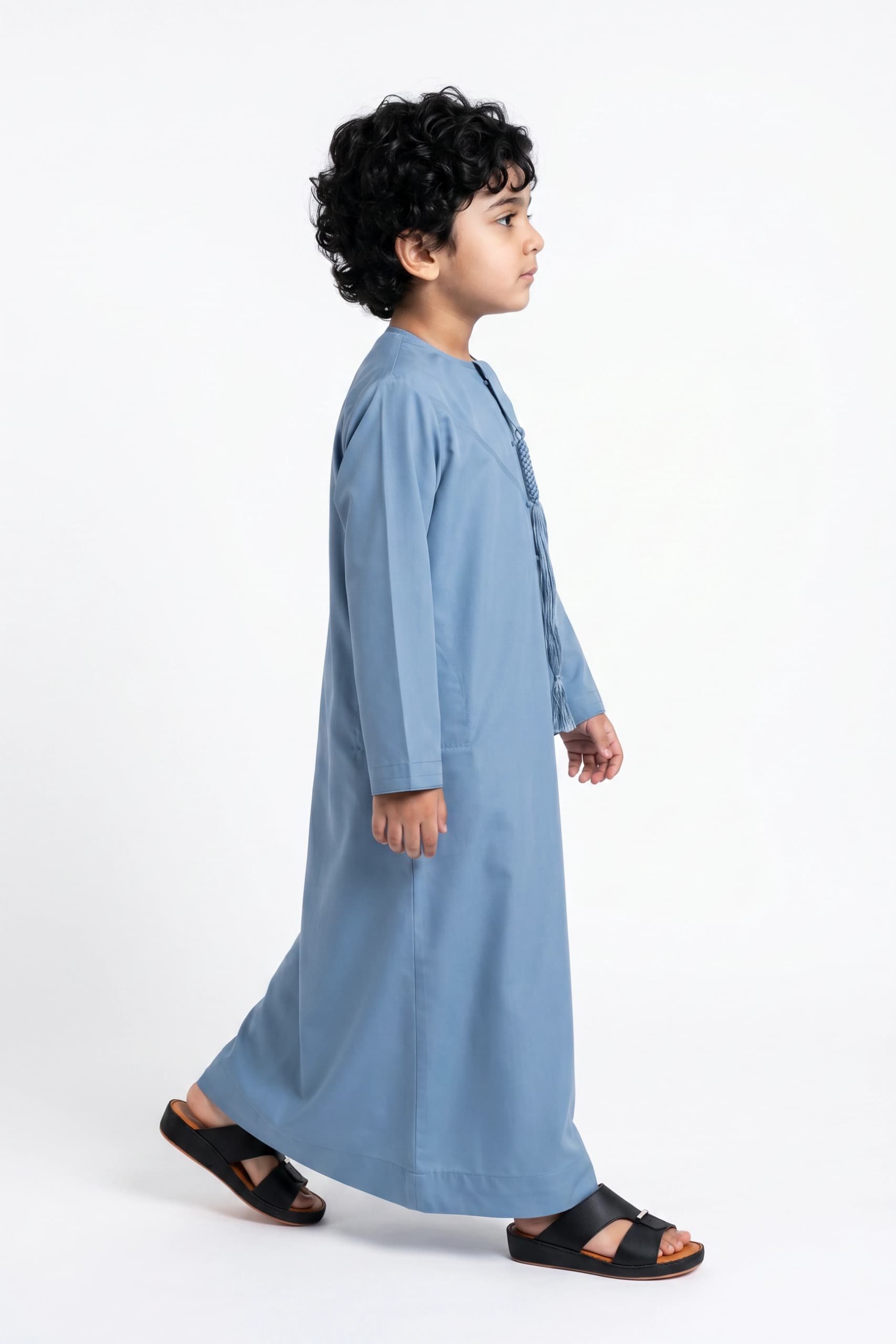 Muted Denim Kids Thobe