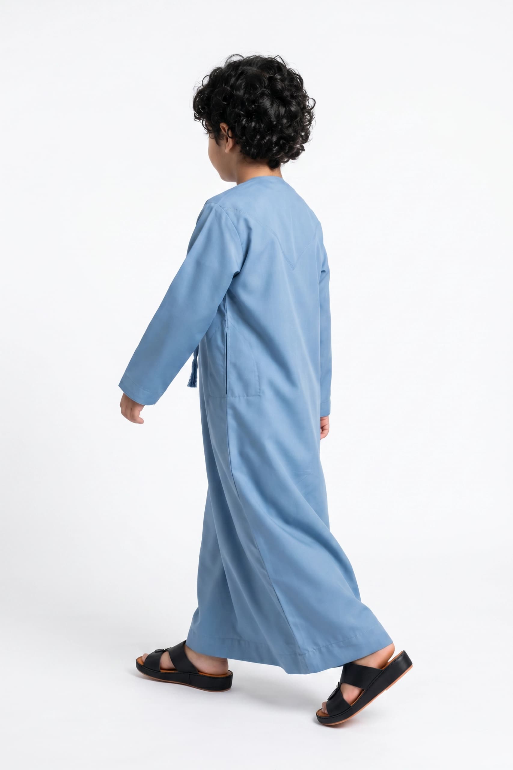 Muted Denim Kids Thobe